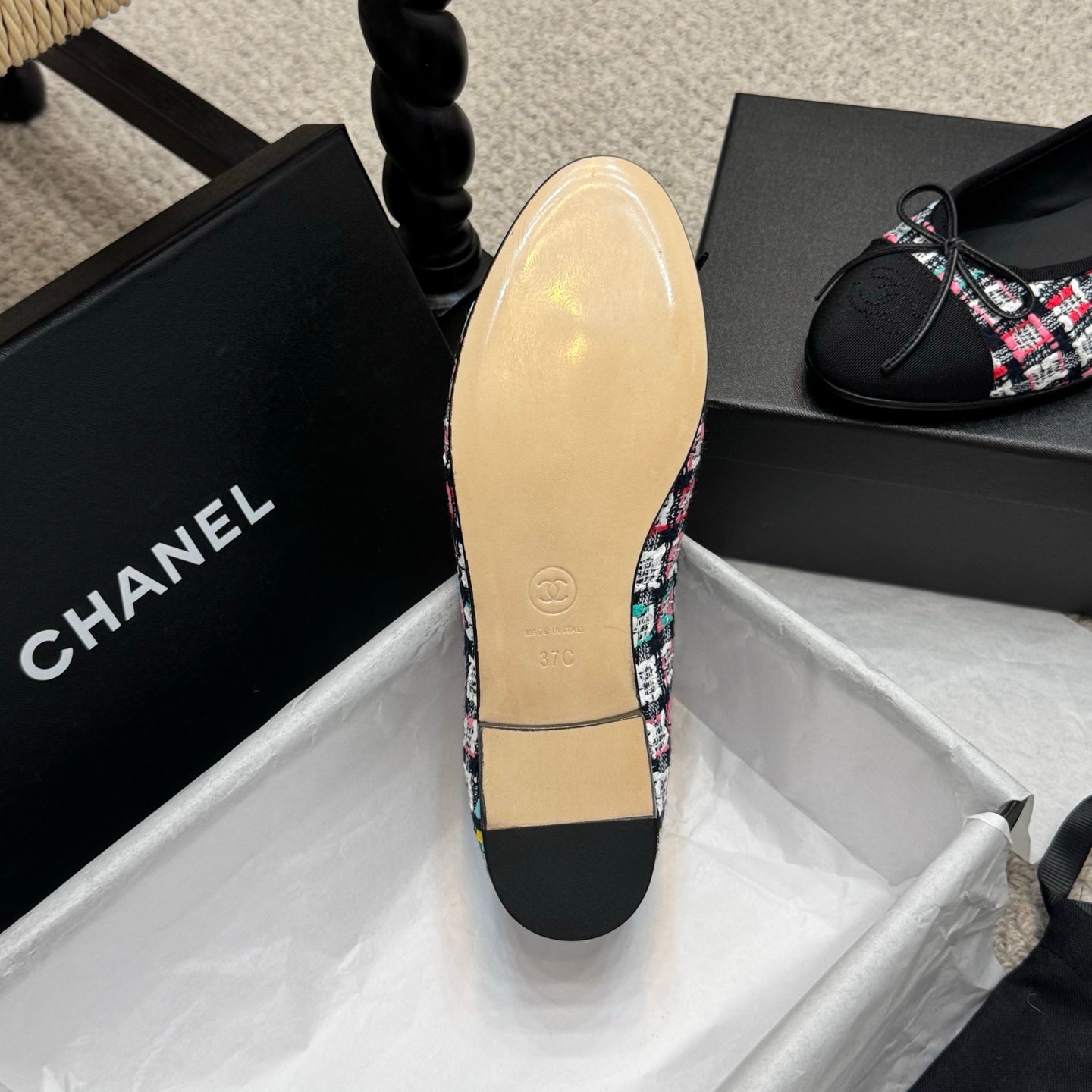 Chanel Classic Bow Ballet Flats – Spring/Summer Collection – 25SS