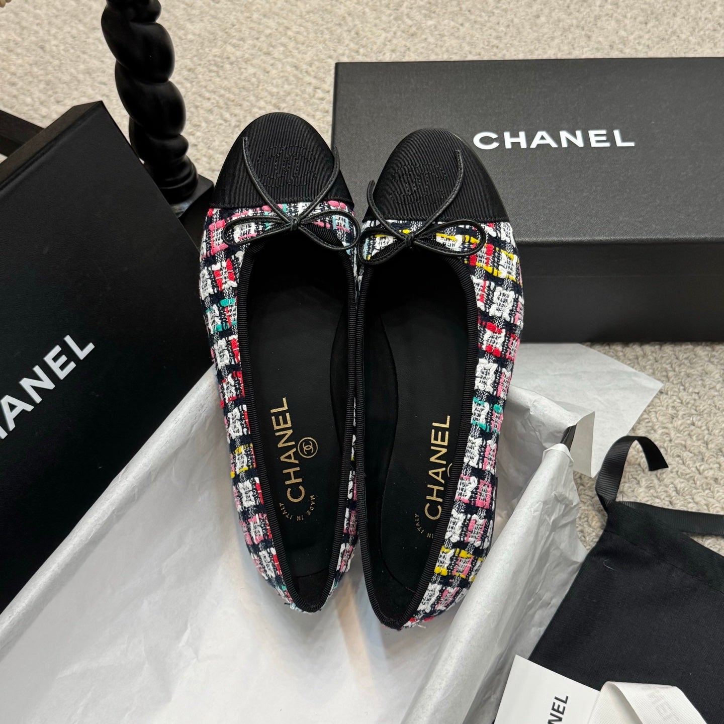 Chanel Classic Bow Ballet Flats – Spring/Summer Collection – 25SS