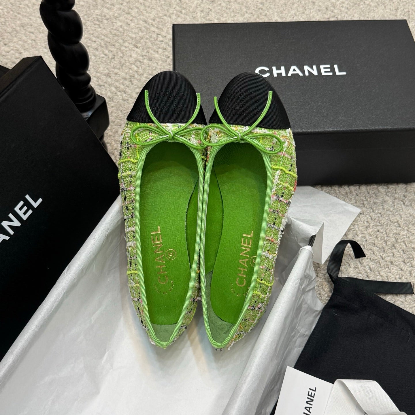 Chanel Classic Bow Ballet Flats – Spring/Summer Collection – 25SS