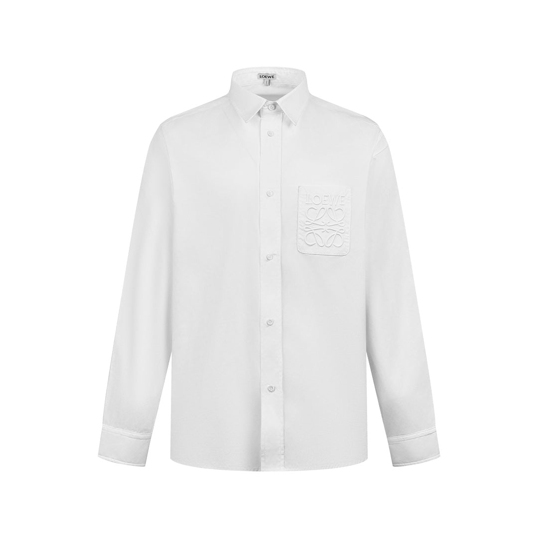 Loewe Anagram Pocket Cotton Shirt