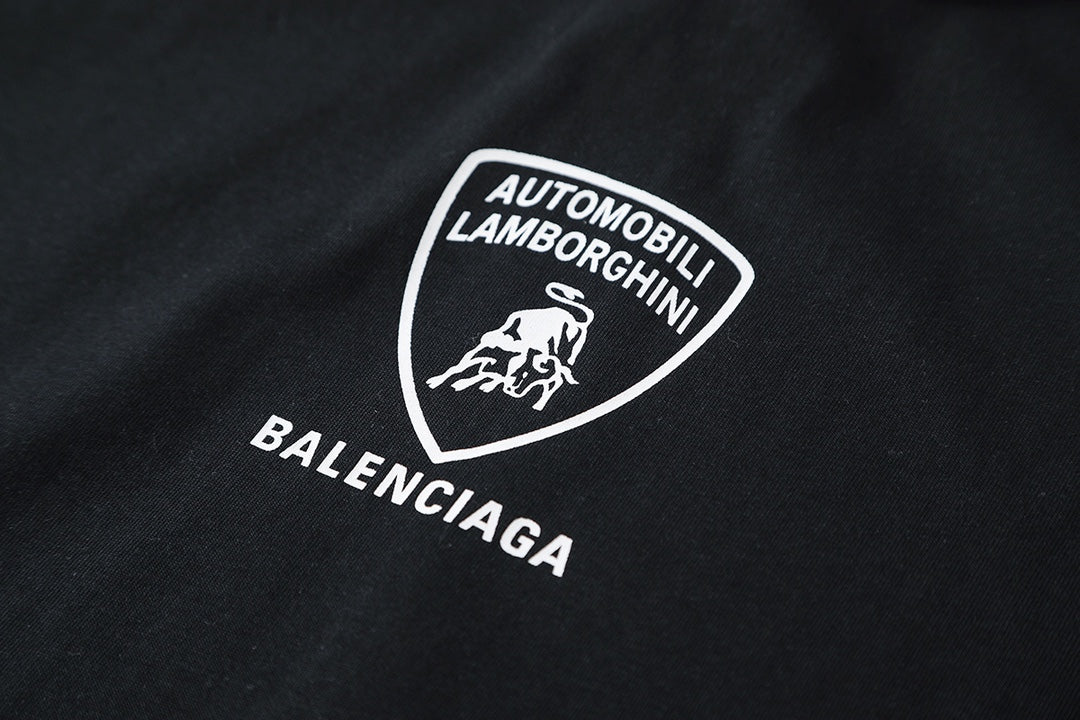 Balenciaga Lamborghini Collaboration Printed T-Shirt – 26SS
