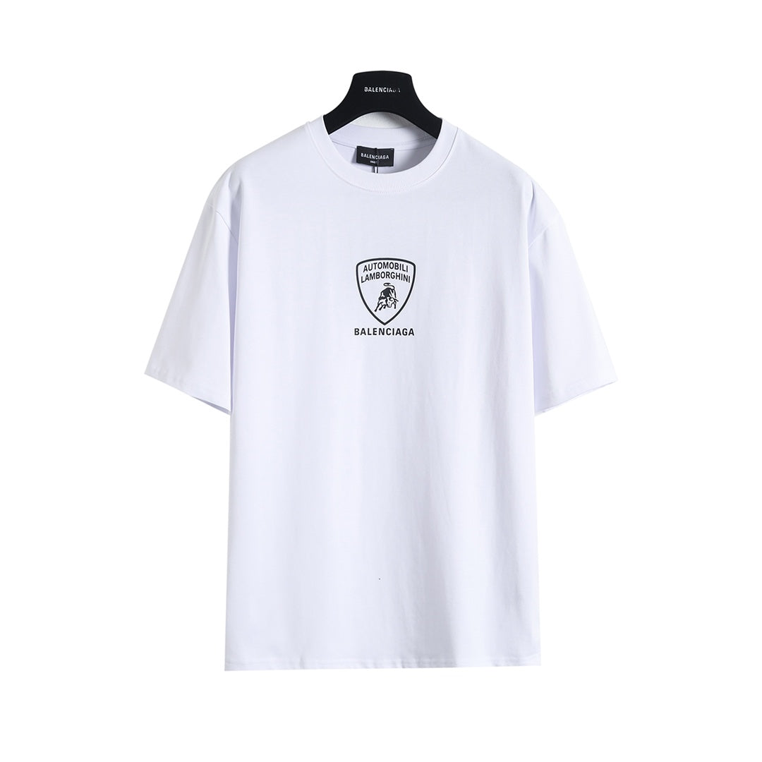 Balenciaga Lamborghini Collaboration Printed T-Shirt – 26SS