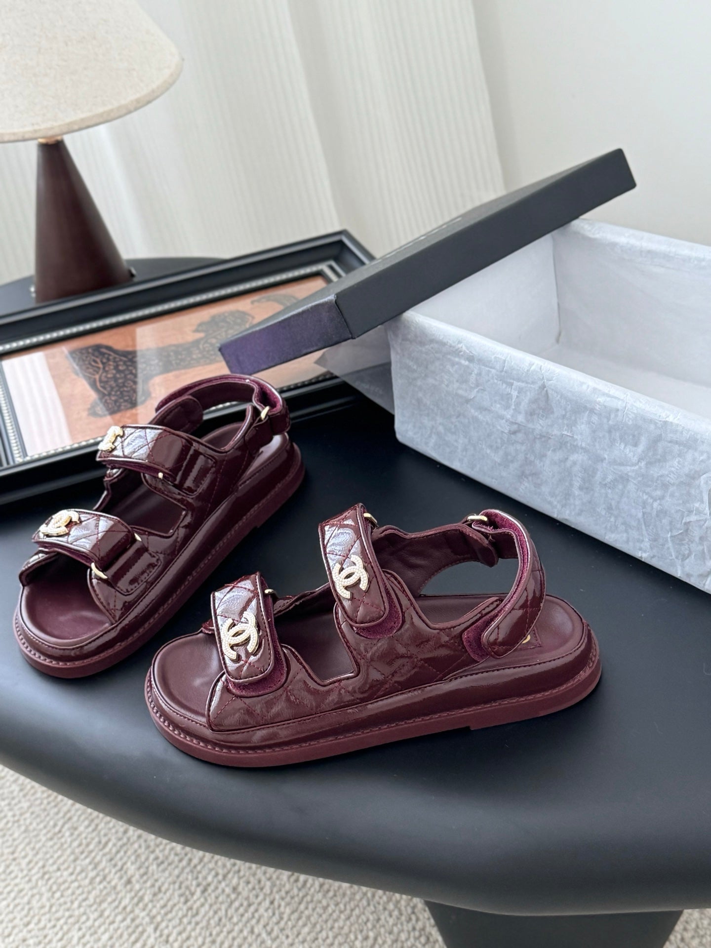 Chanel Velcro Flat Sandals – 25SS Collection