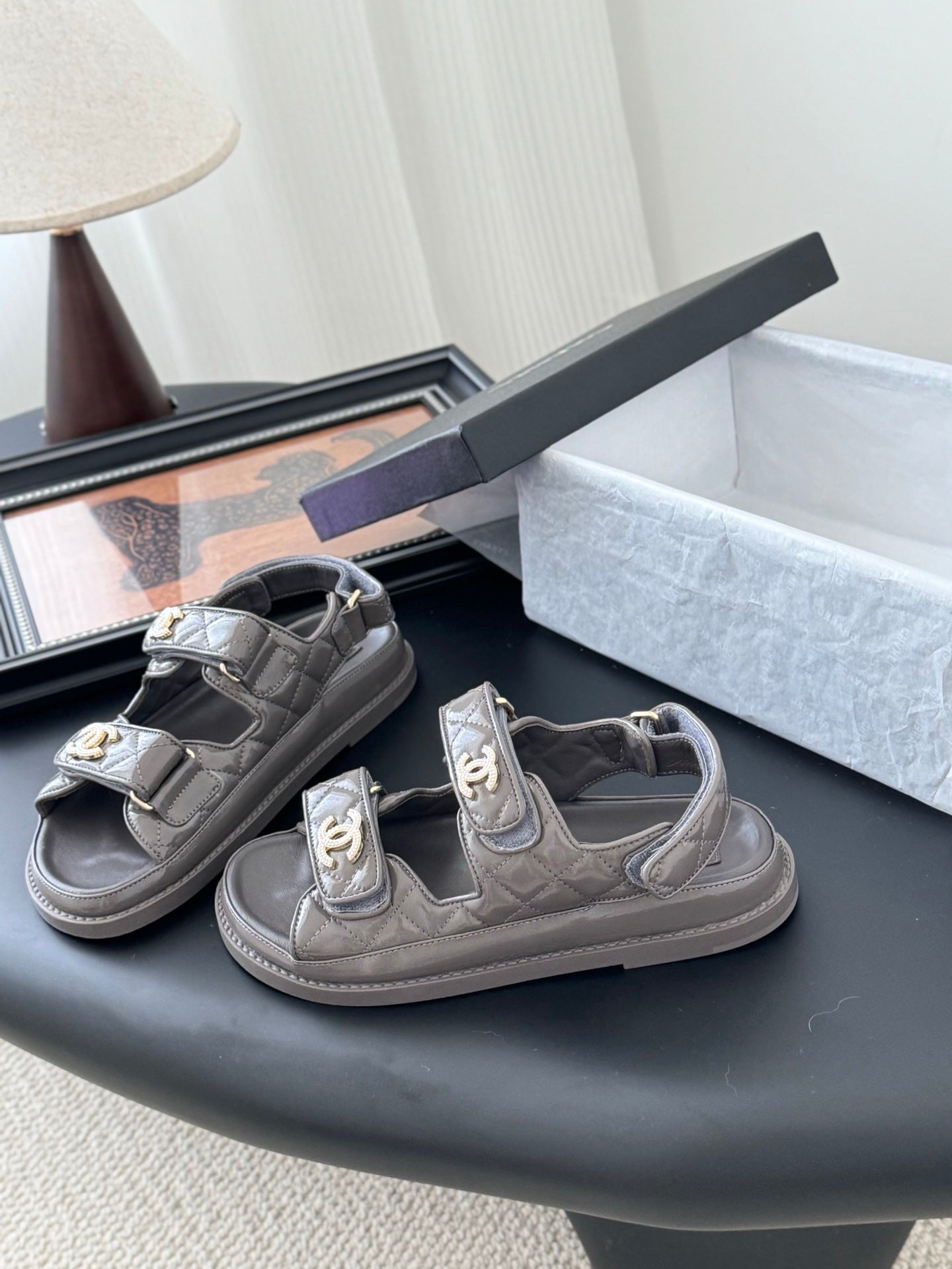 Chanel Velcro Flat Sandals – 25SS Collection