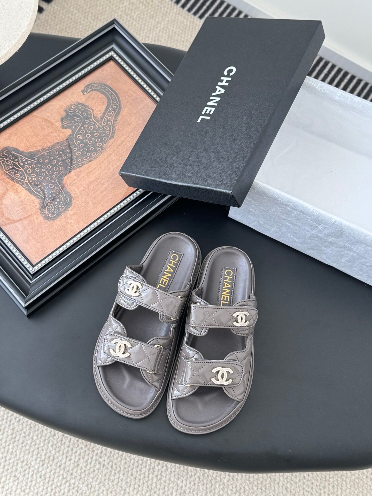 Chanel Velcro Flat Sandals – 25SS Collection