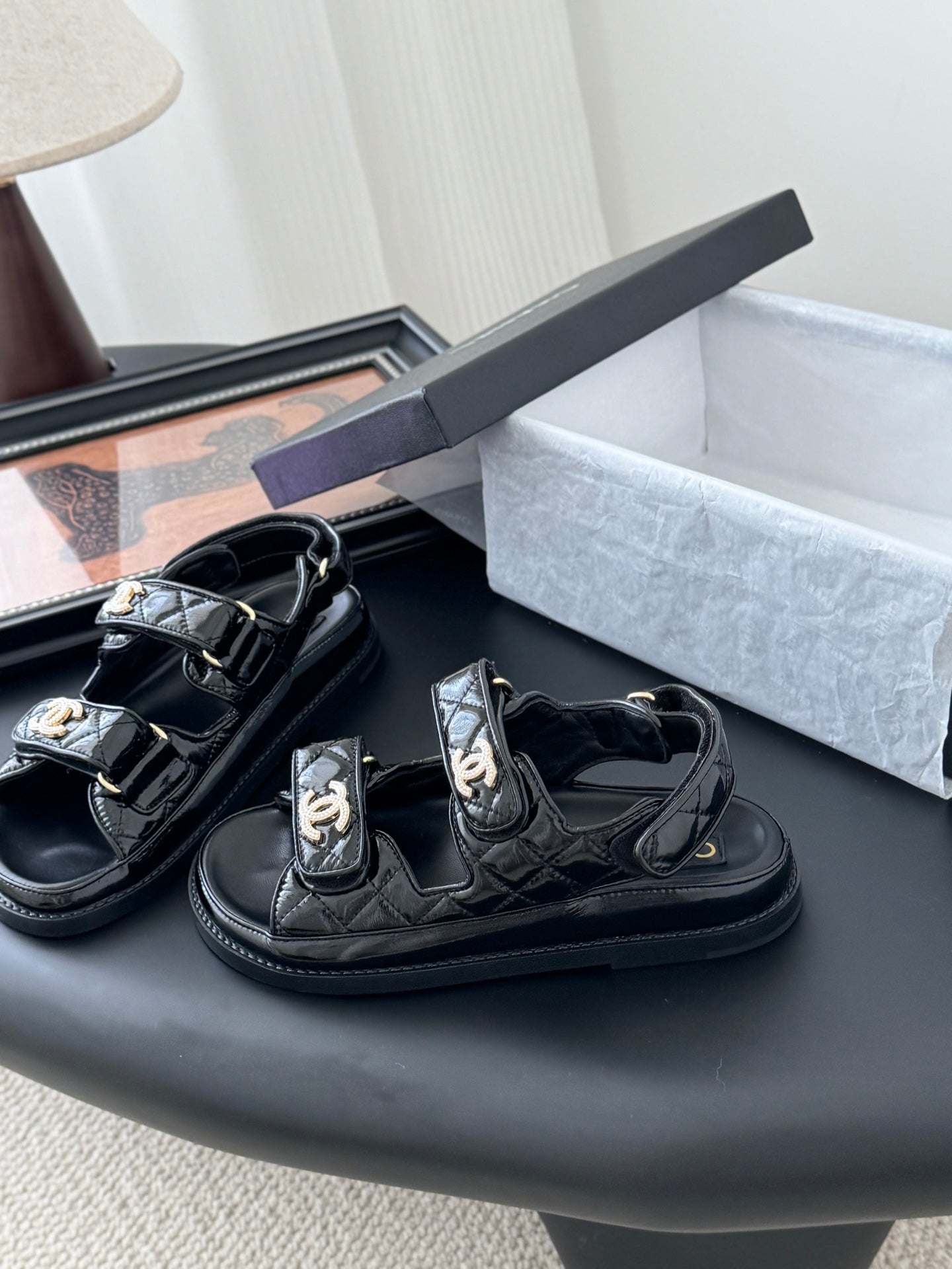 Chanel Velcro Sandals – 25SS Collection