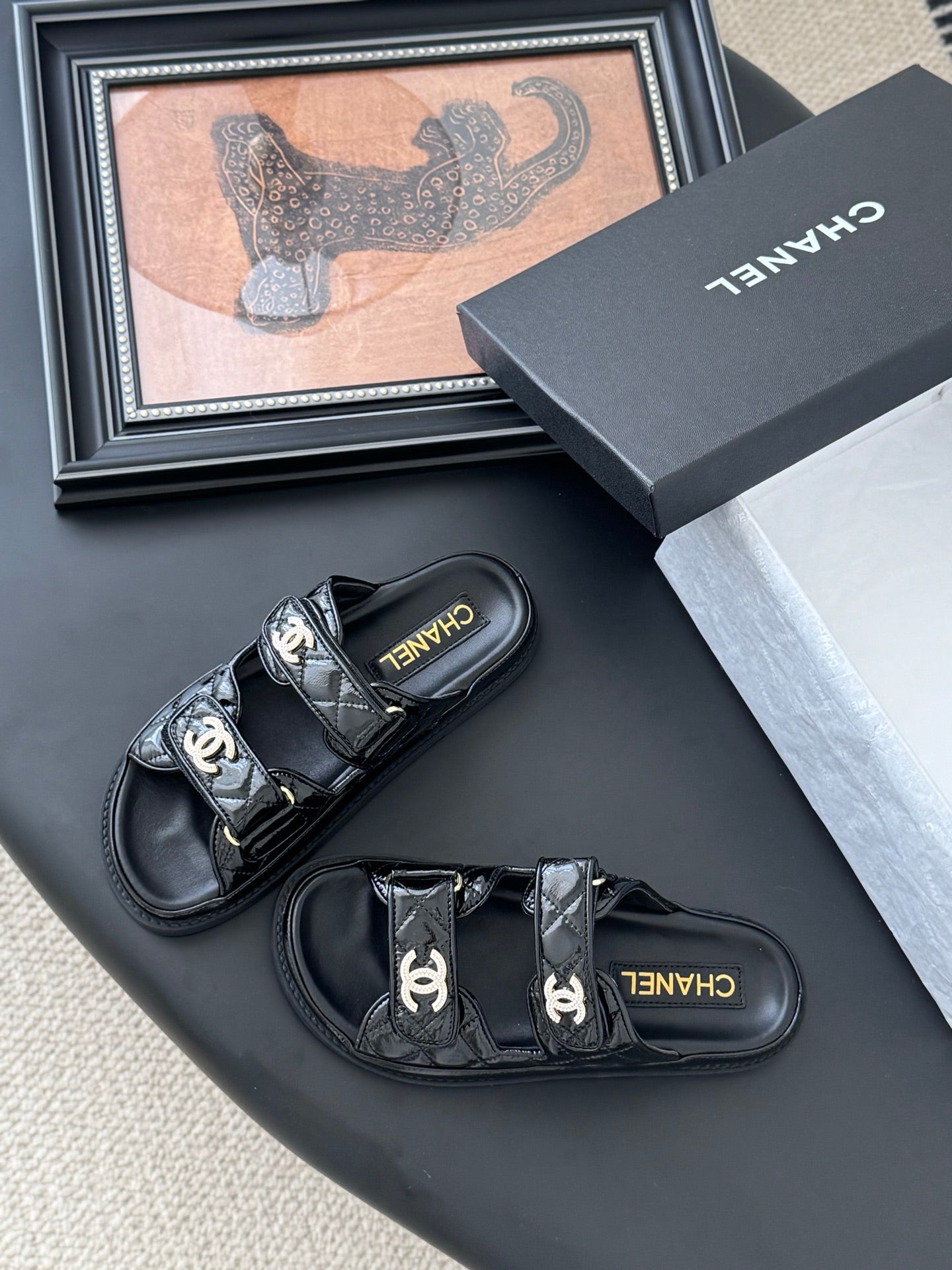 Chanel Velcro Sandals – 25SS Collection