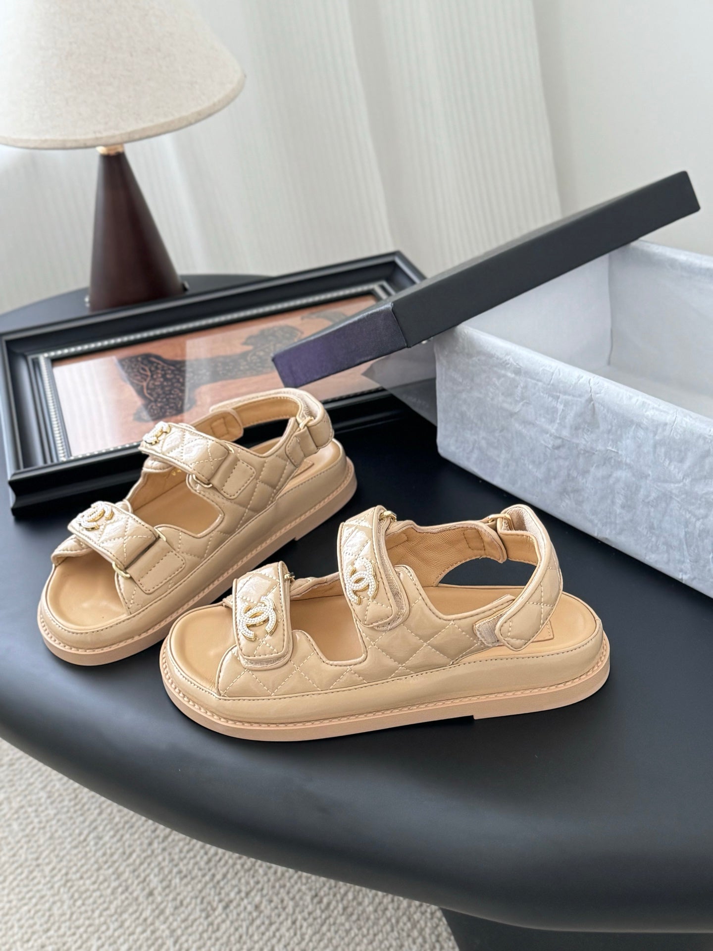 Chanel Velcro Sandals – 25SS Collection
