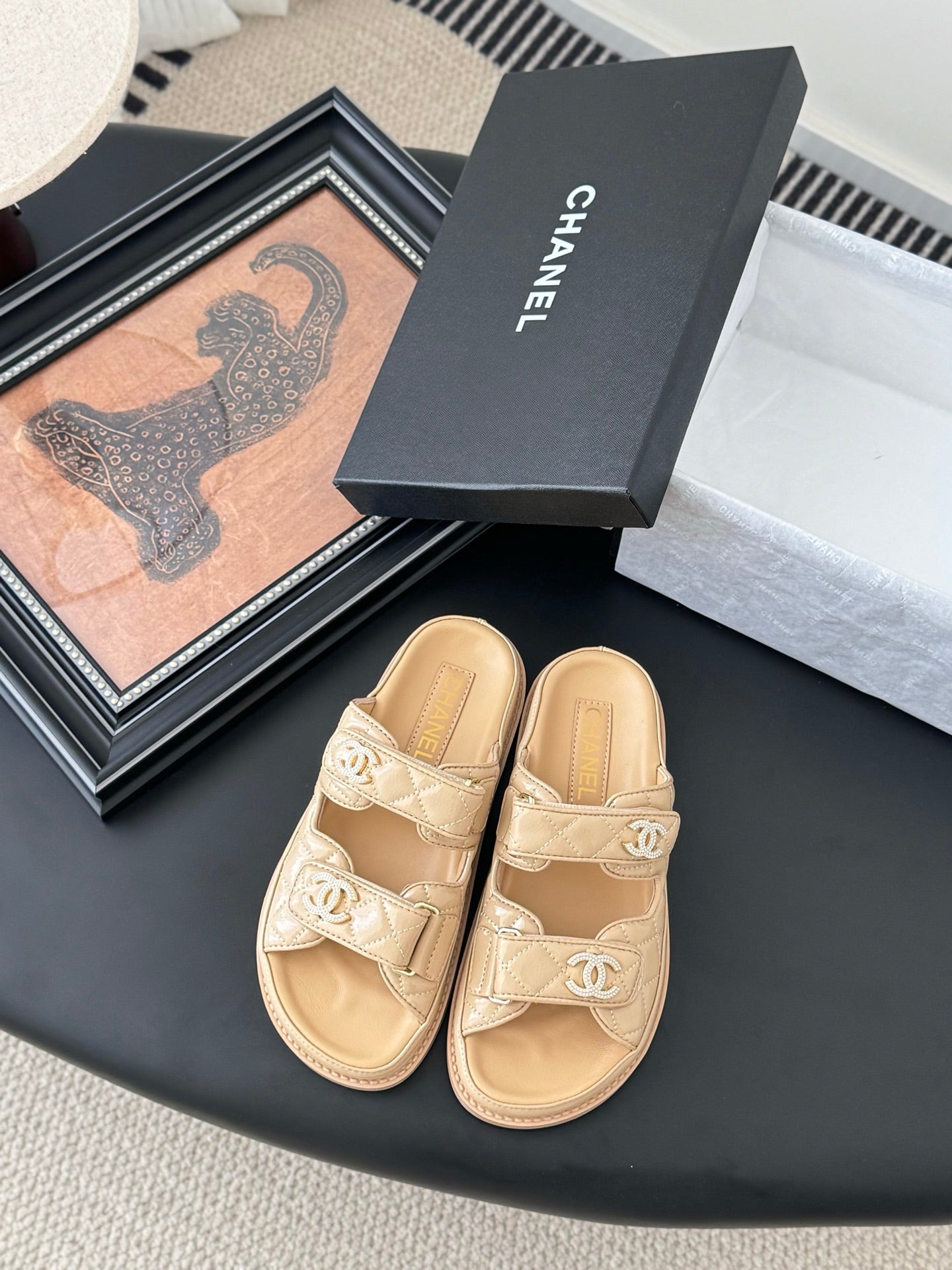 Chanel Velcro Sandals – 25SS Collection