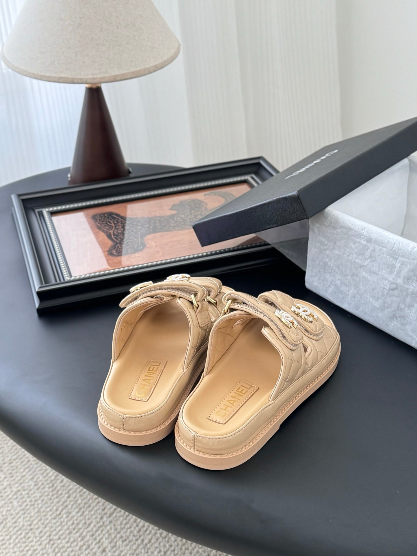 Chanel Velcro Sandals – 25SS Collection