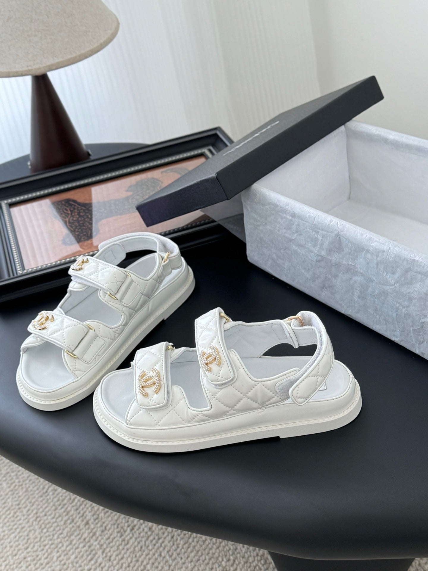 Chanel Velcro Sandals – 25SS Collection