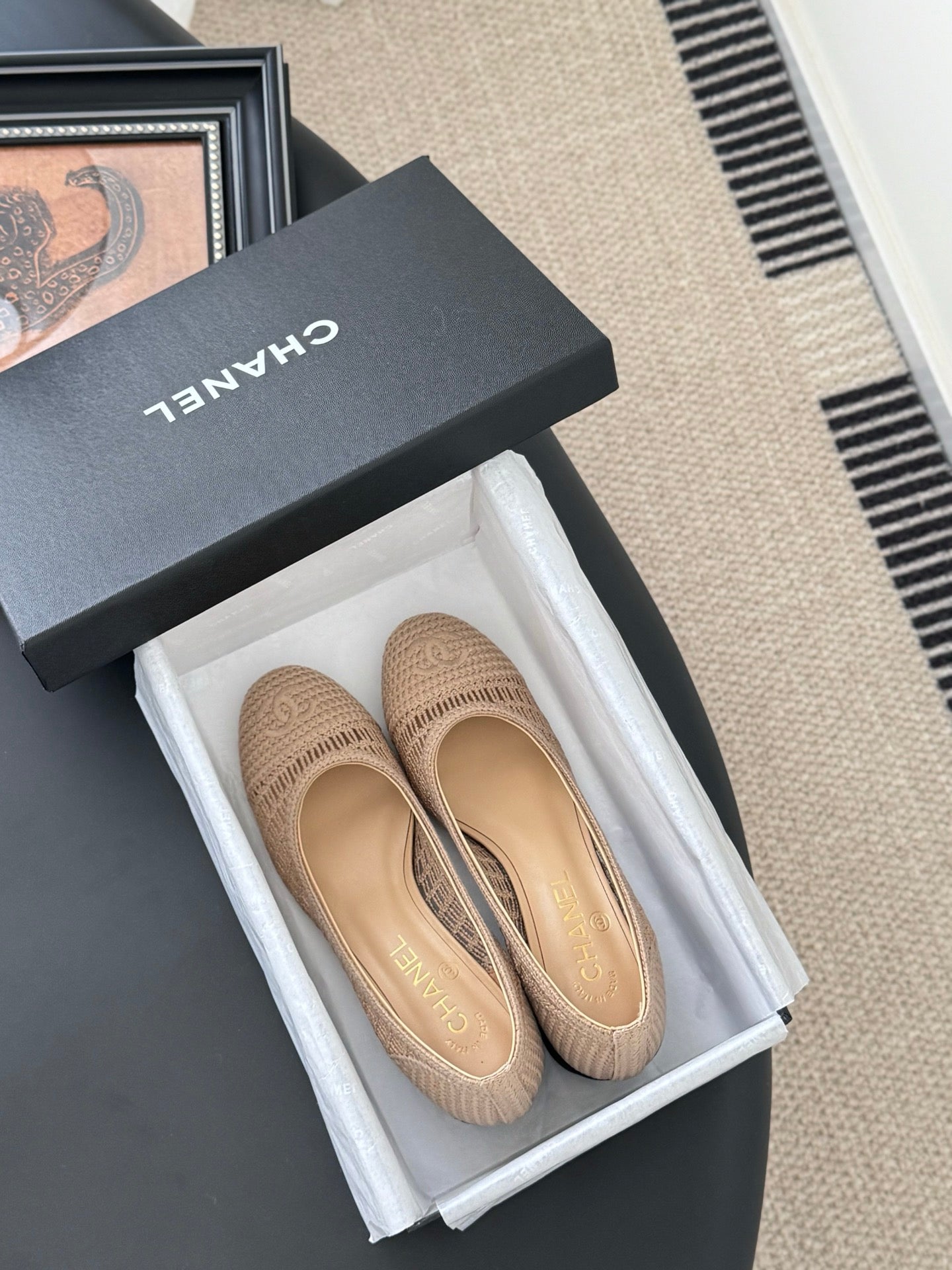 Chanel 25S Ballet Flats