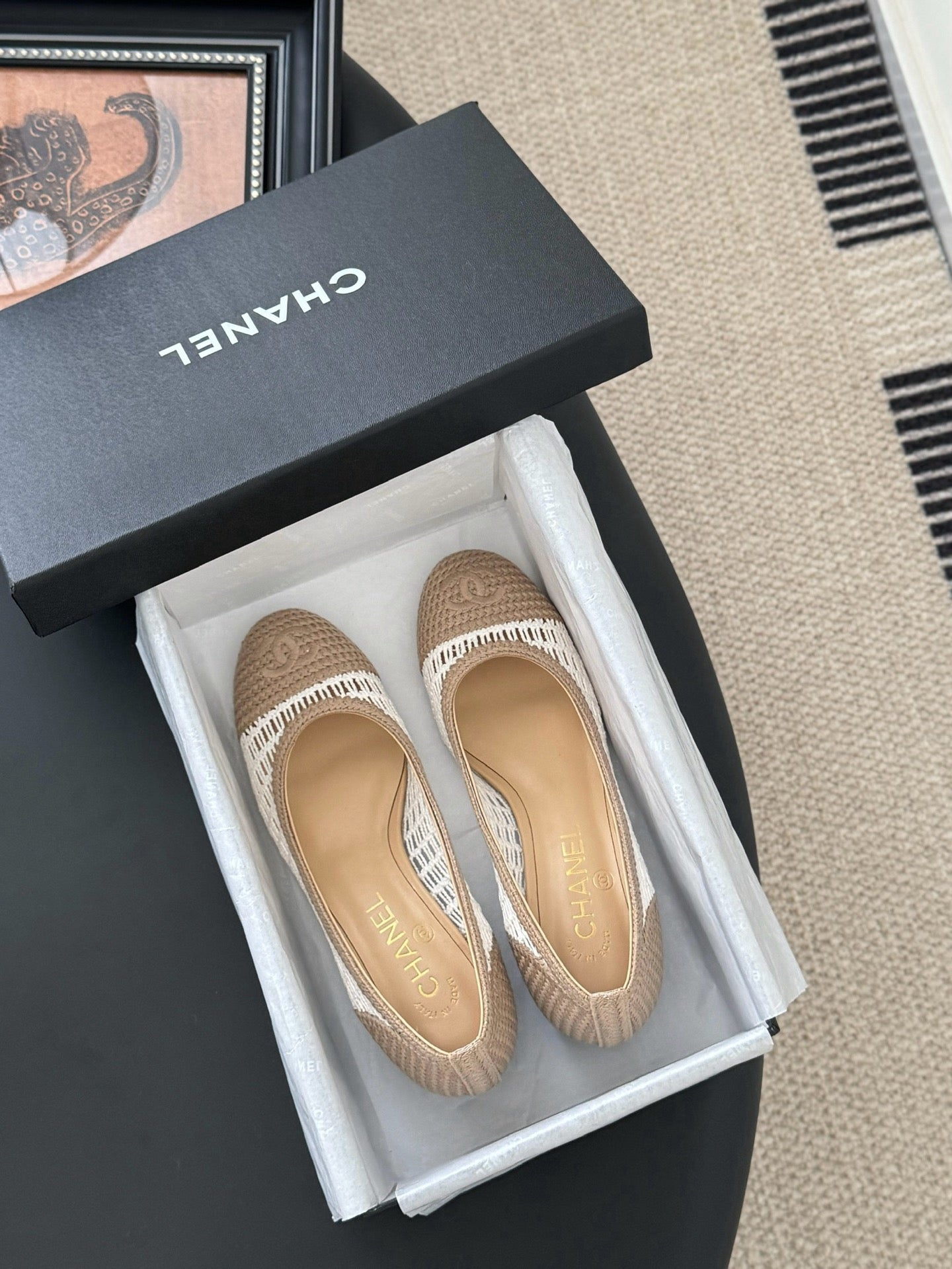 Chanel 25S Ballet Flats