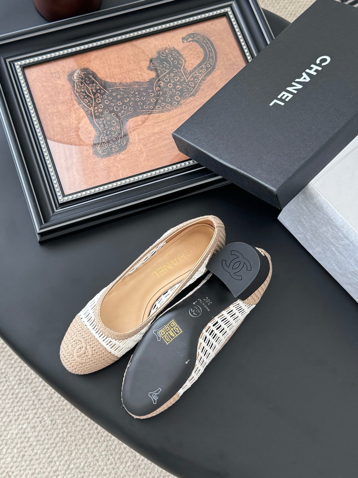 Chanel 25S Ballet Flats