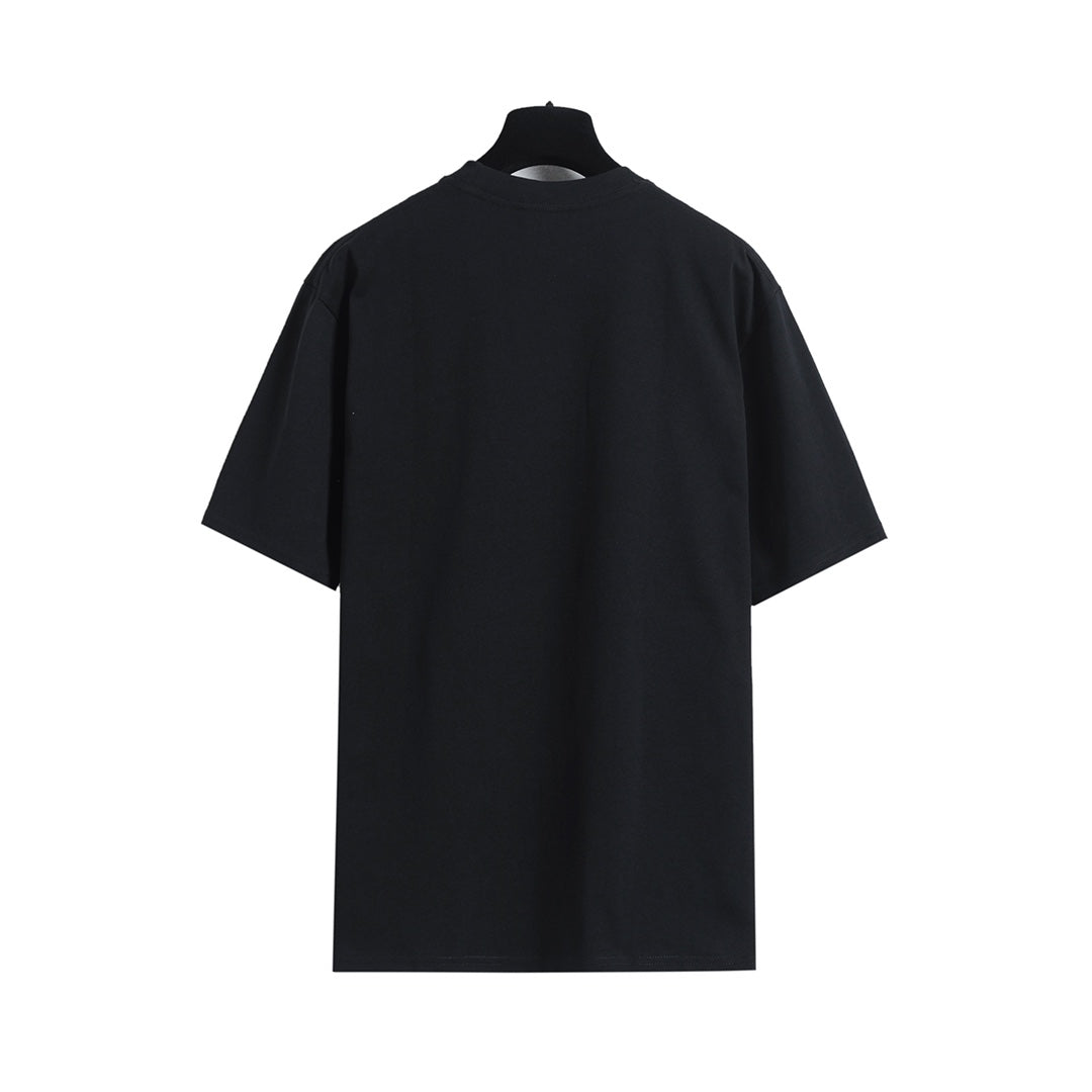 Balenciaga Red Double Ring Foam Print T-Shirt – 26SS