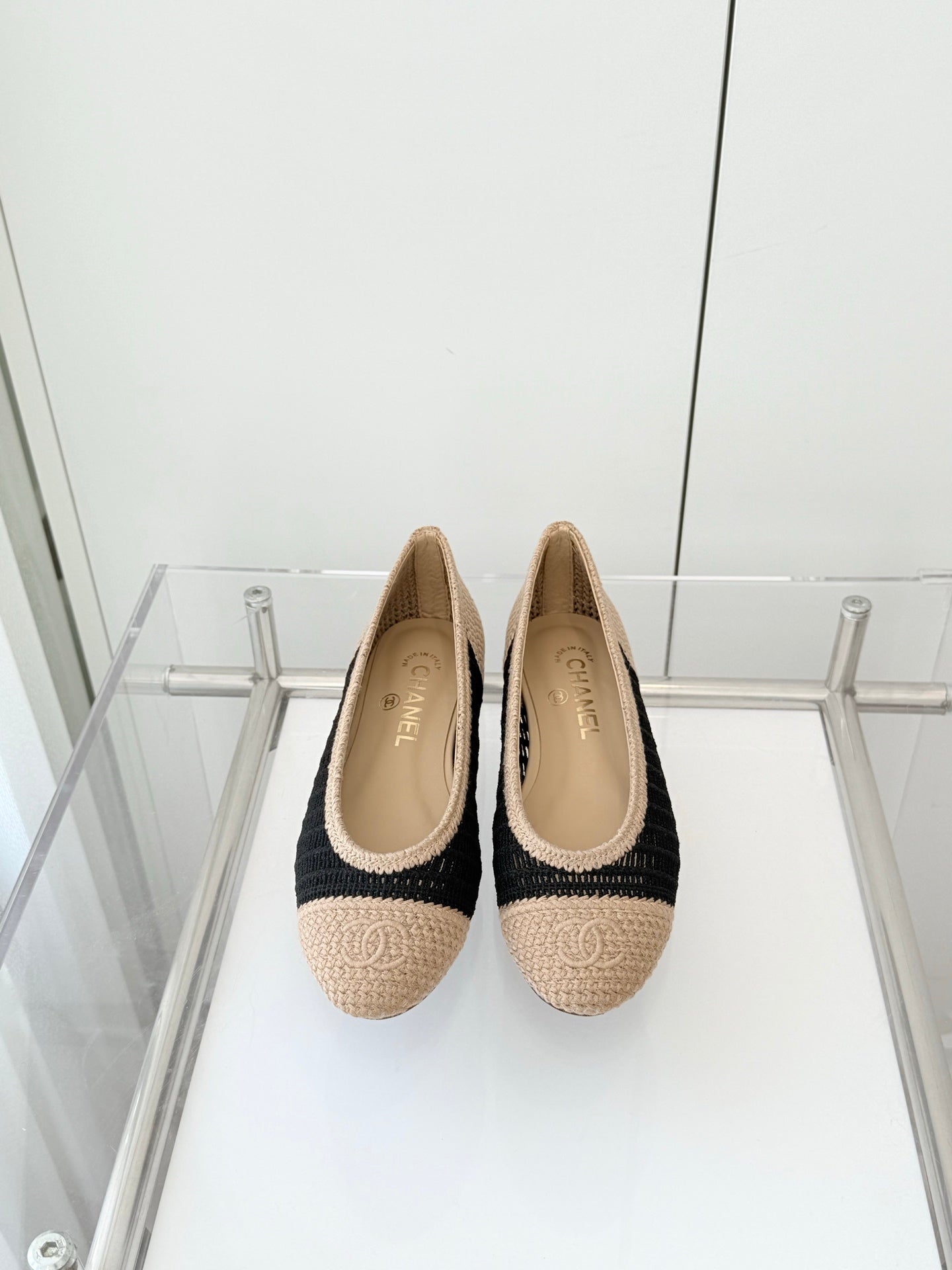 Chanel Classic Mesh Ballerina Flats