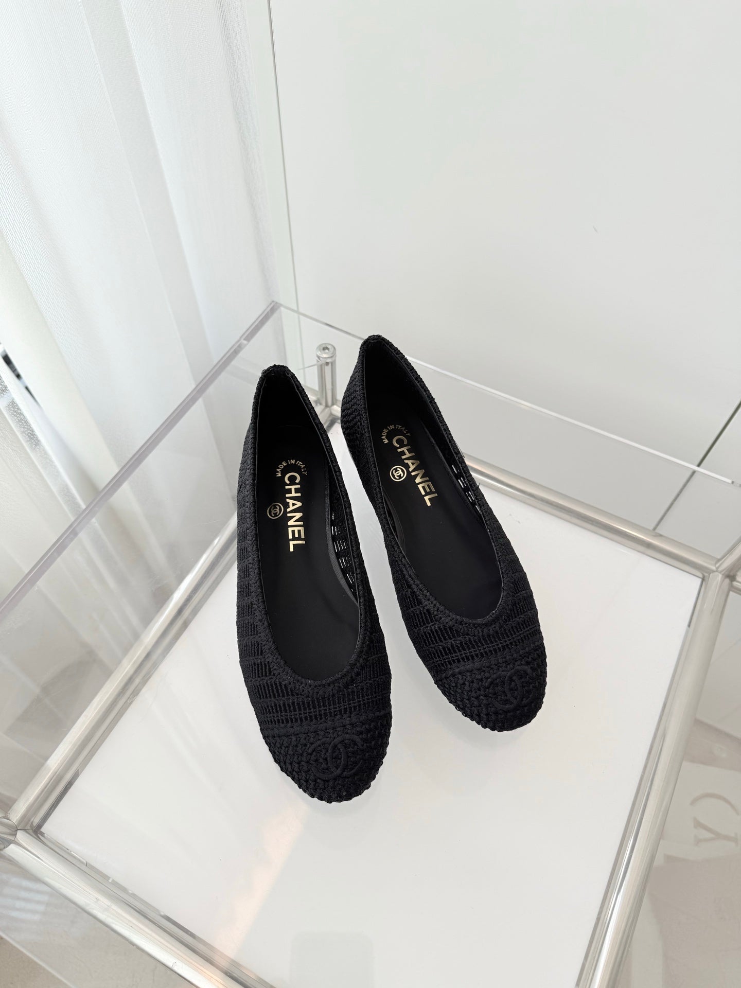Chanel Classic Mesh Ballerina Flats