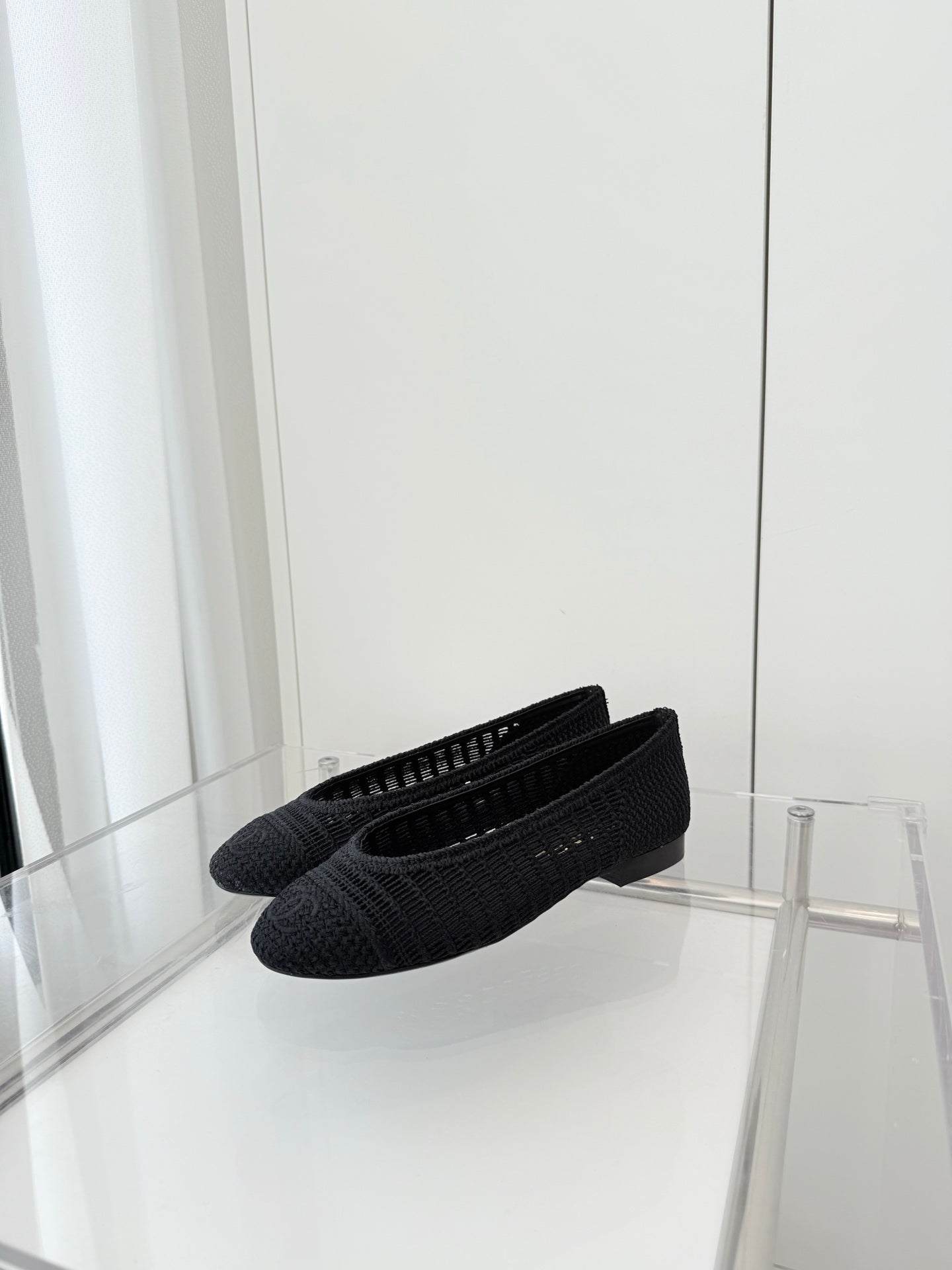 Chanel Classic Mesh Ballerina Flats