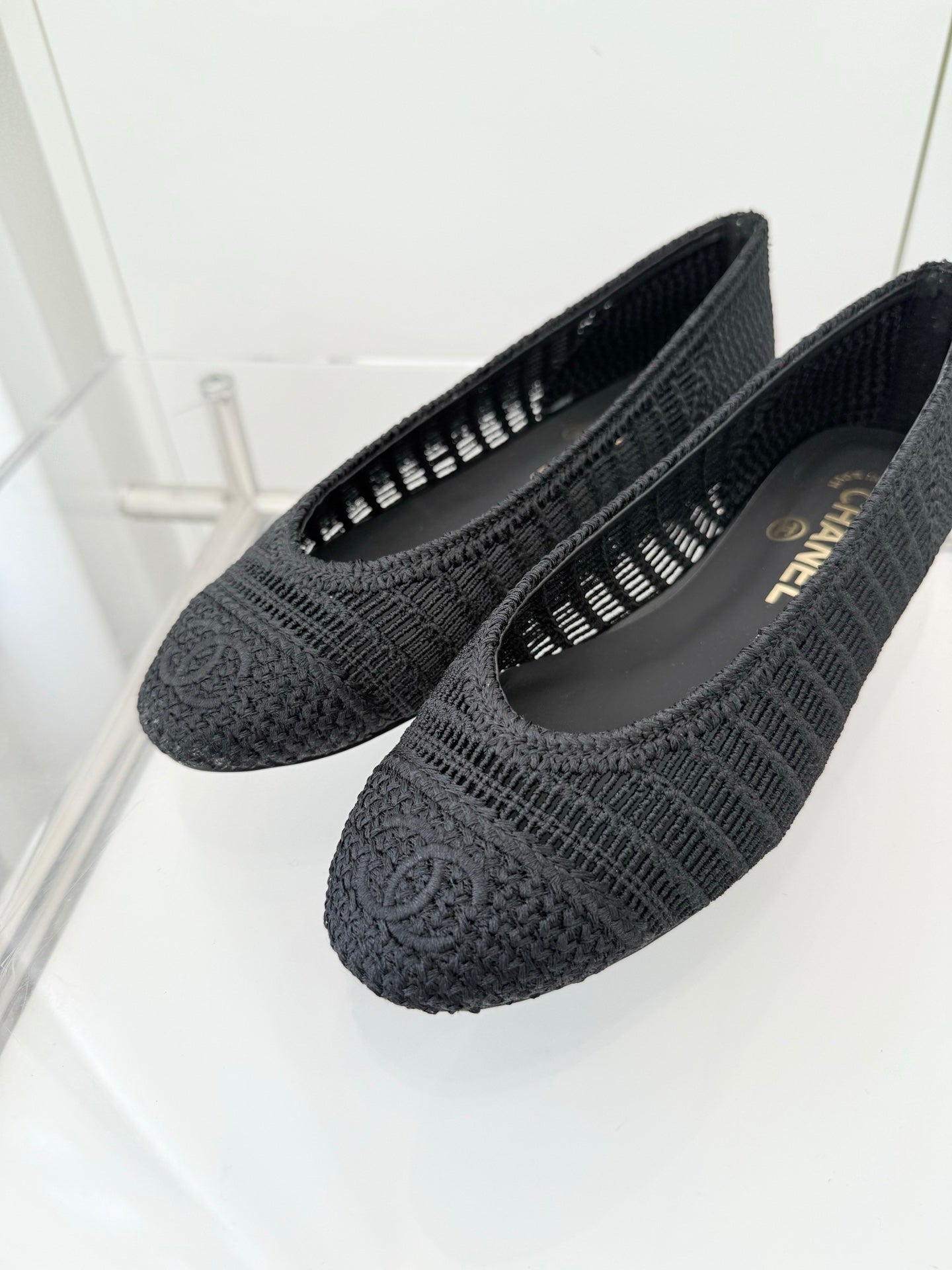 Chanel Classic Mesh Ballerina Flats