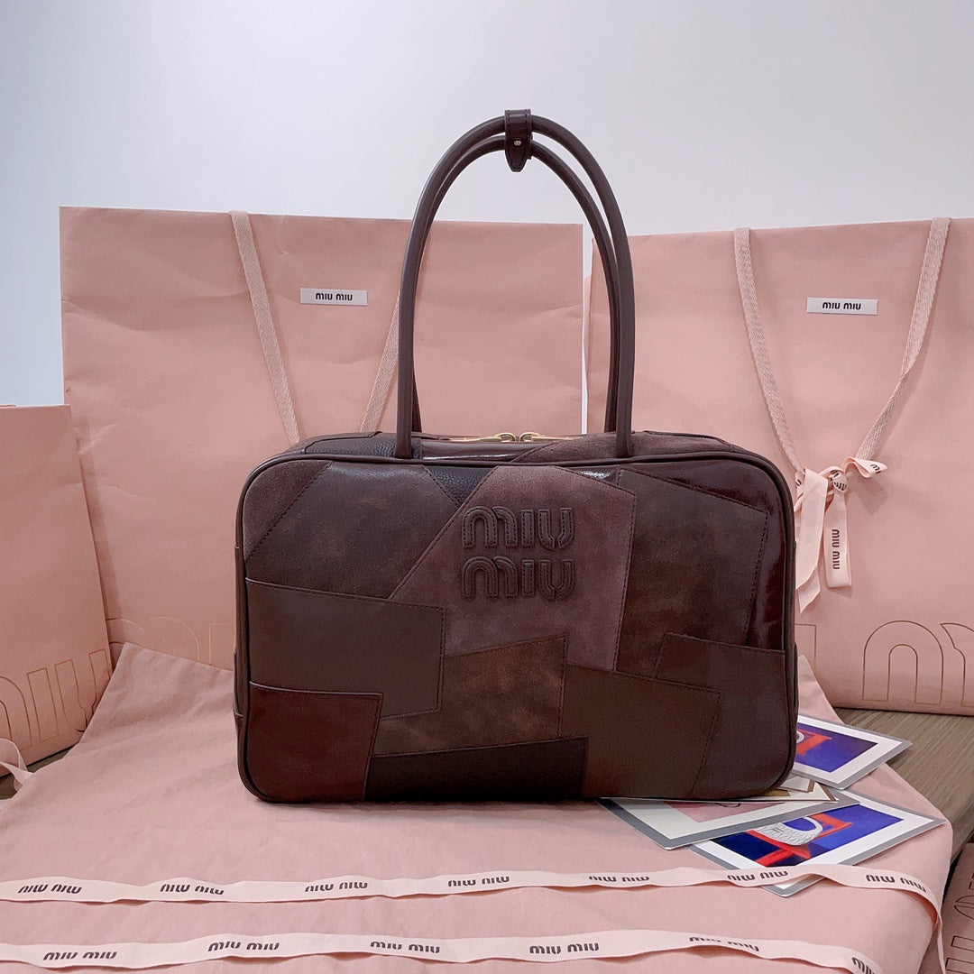 Miu Miu Patchwork Briefcase