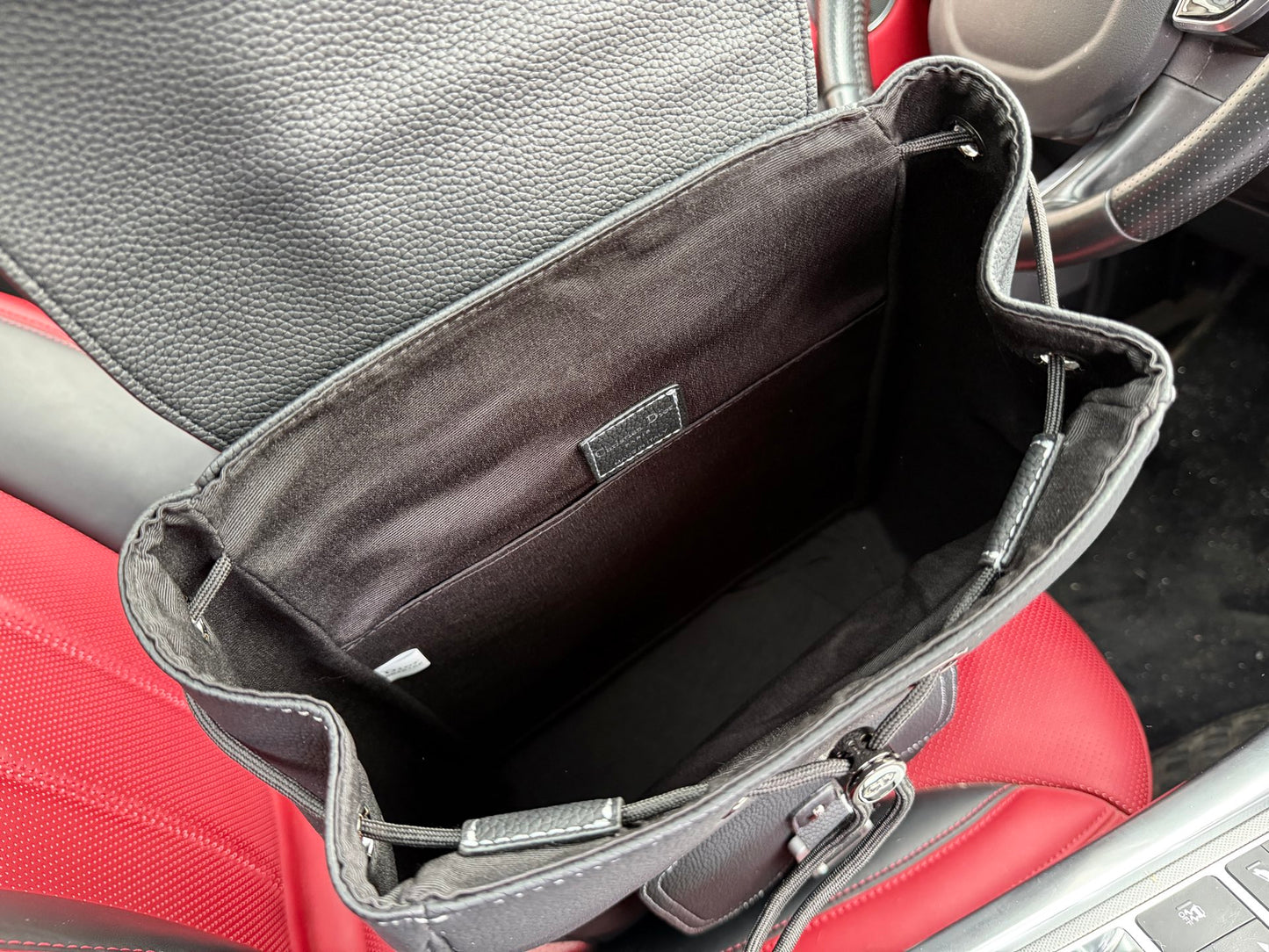 Dior Men's Saddle Oblique Backpack