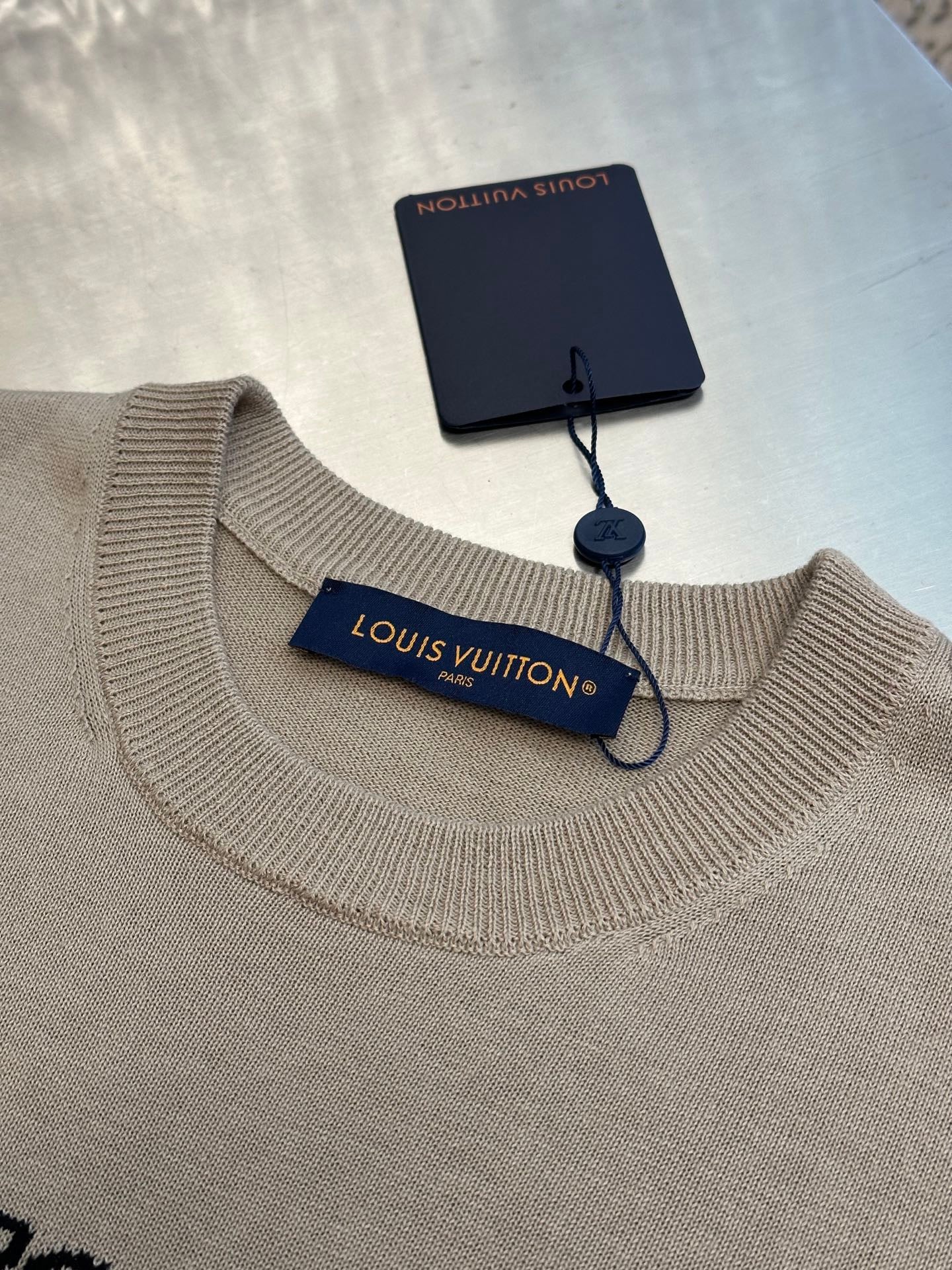 Louis Vuitton x Park Seo Bo Intarsia Cotton T-Shirt