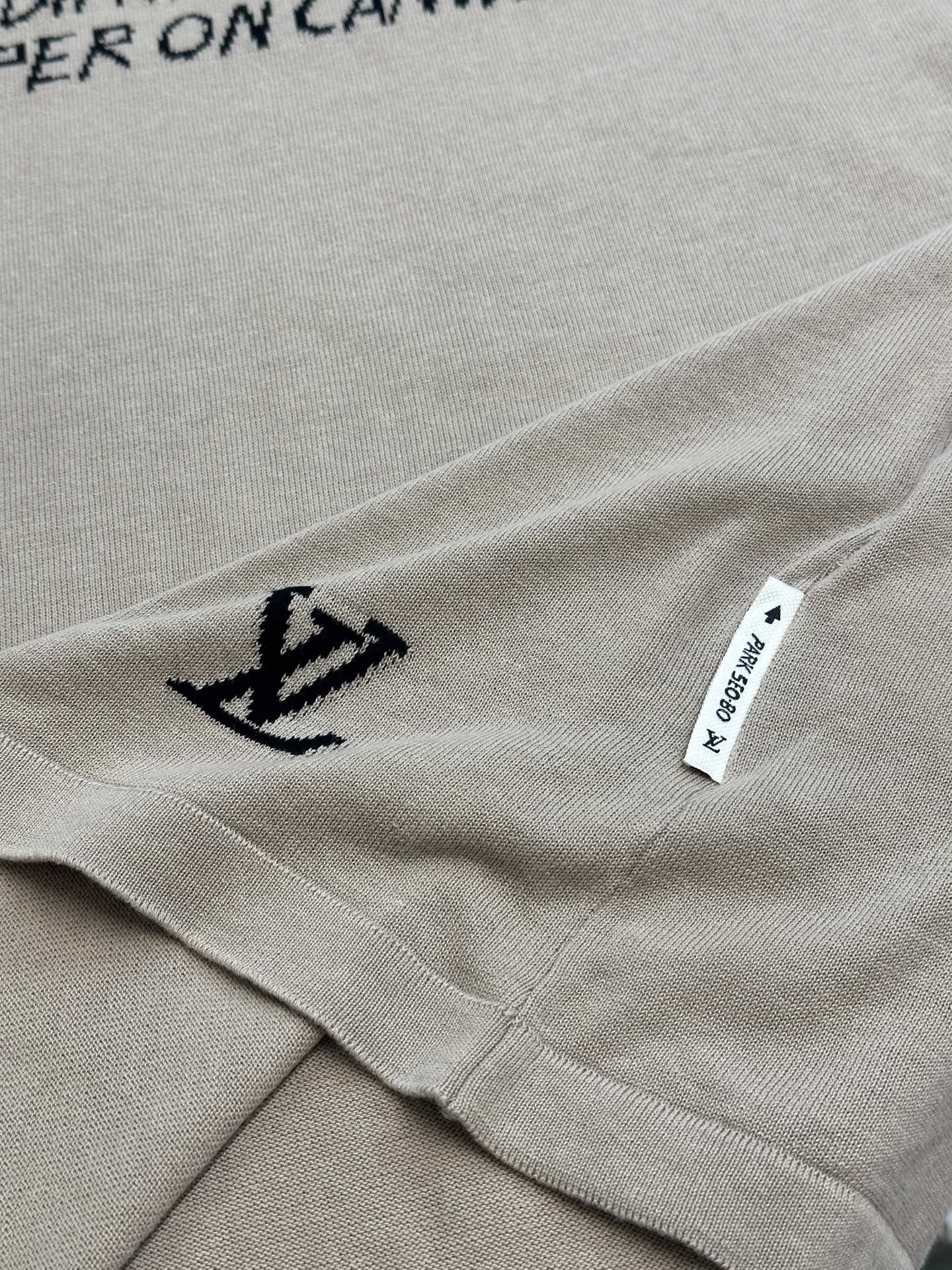 Louis Vuitton x Park Seo Bo Intarsia Cotton T-Shirt