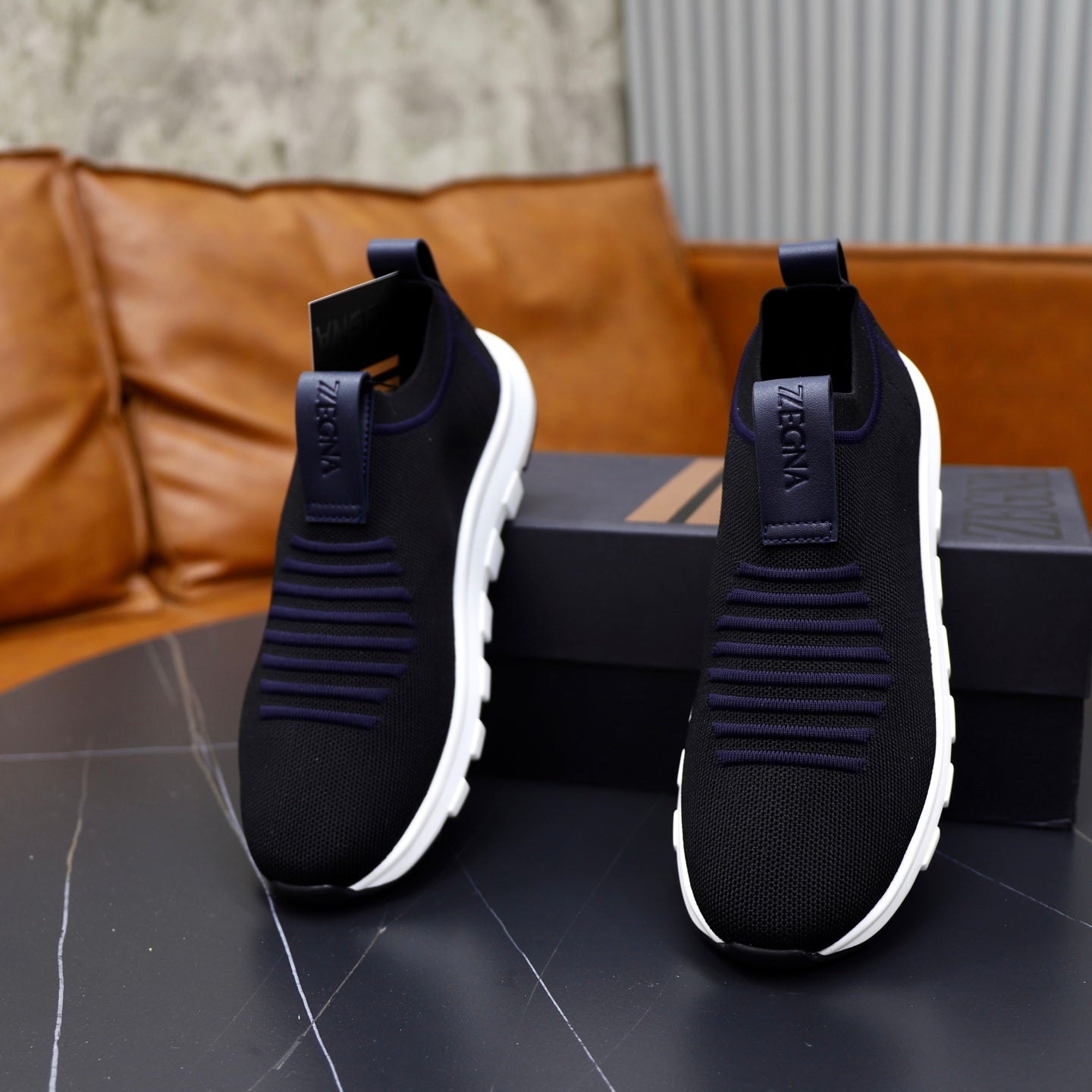 Zegna Flyknit Sneakers