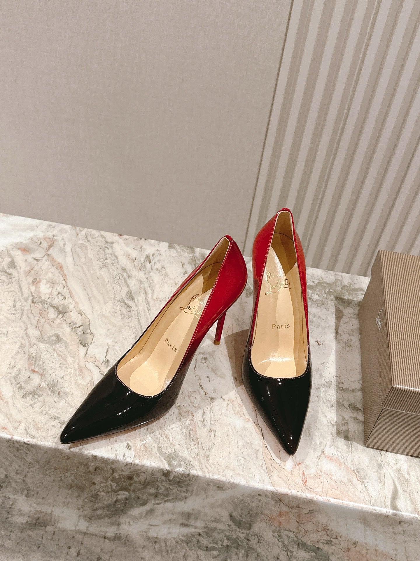 Christian Louboutin Platform Heeled Sandals – 2025 SS Show Model