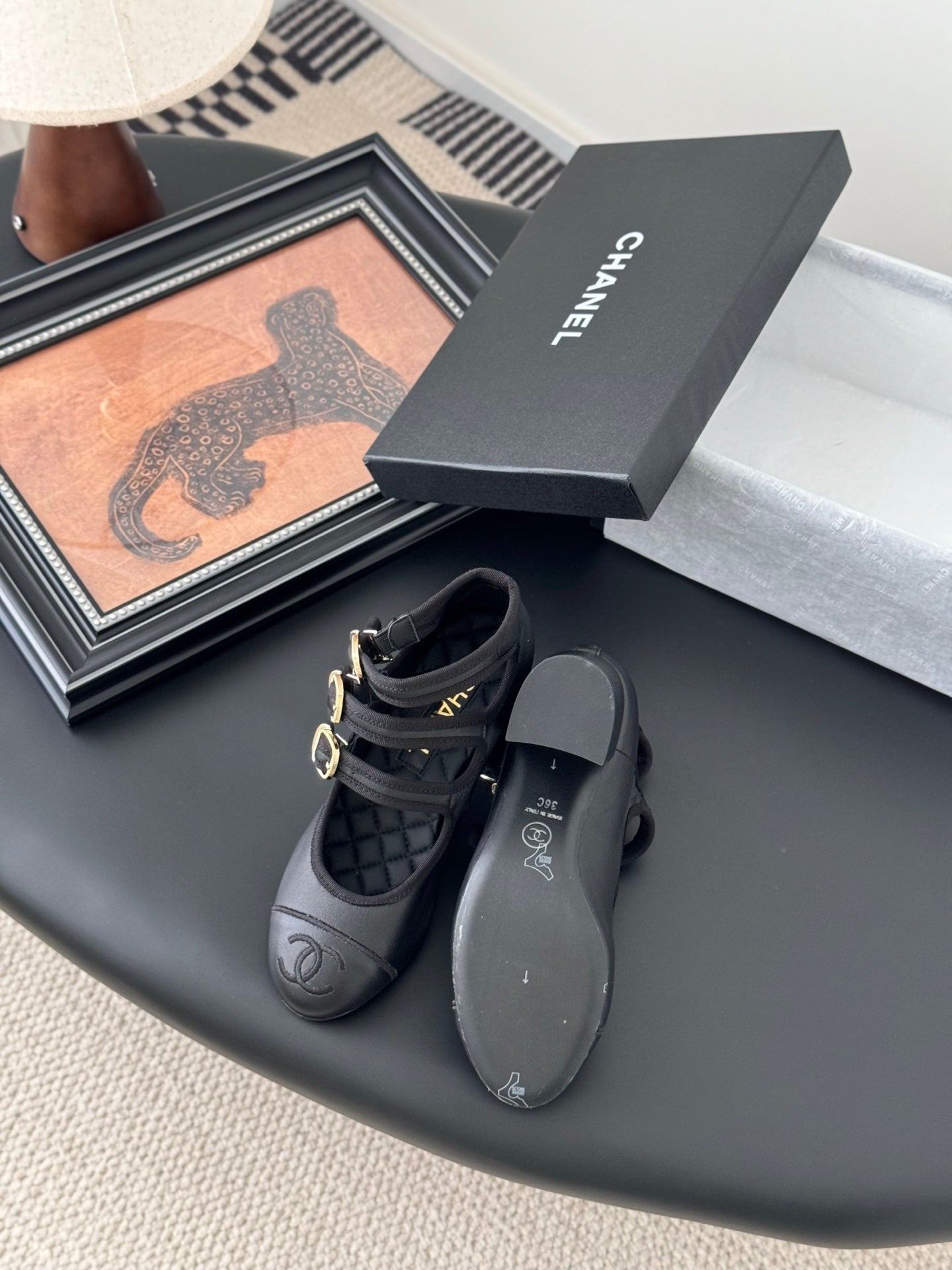 Chanel 25S Runway Mary Jane Flats