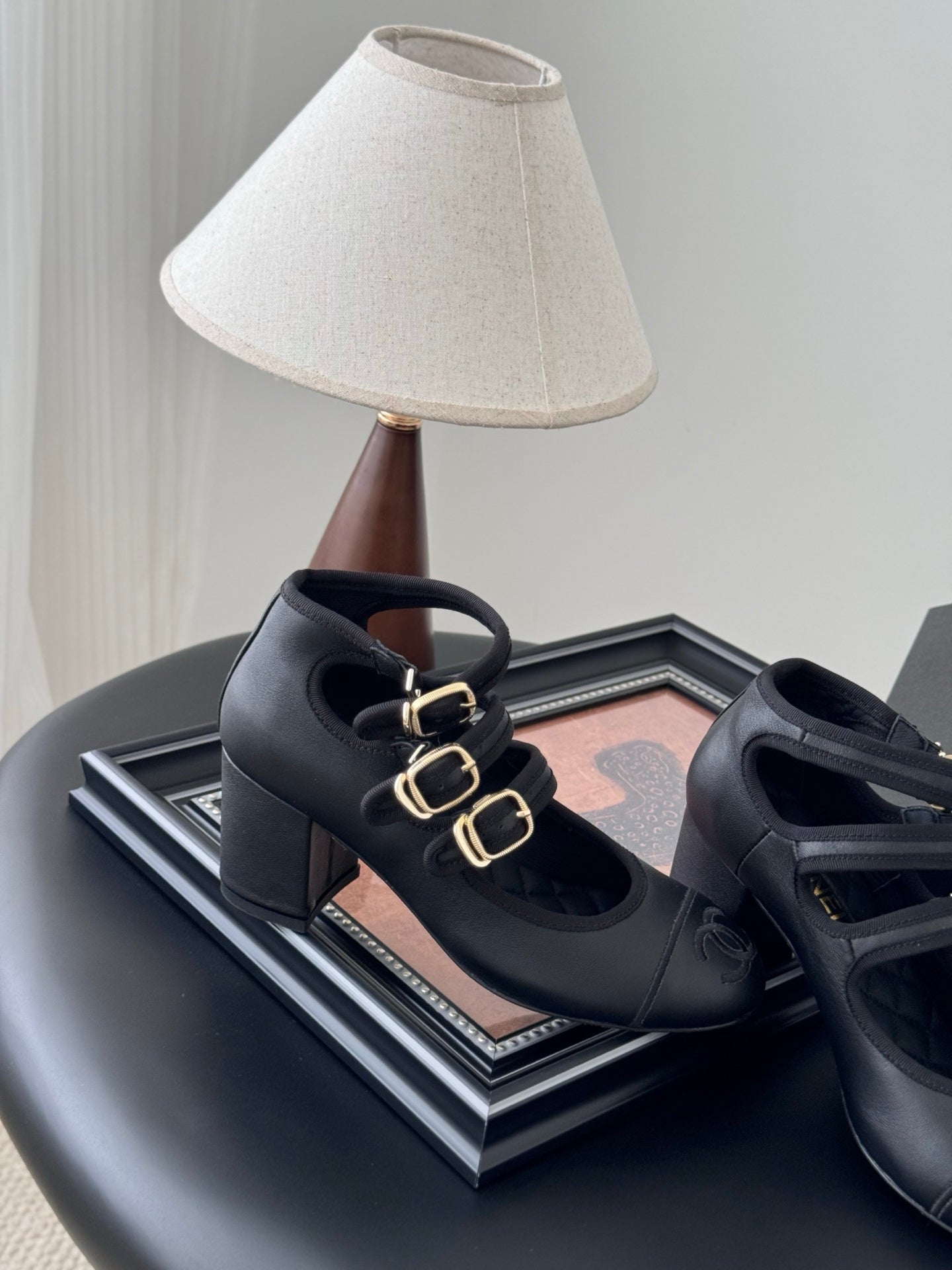 Chanel 25S Runway Mary Jane Flats