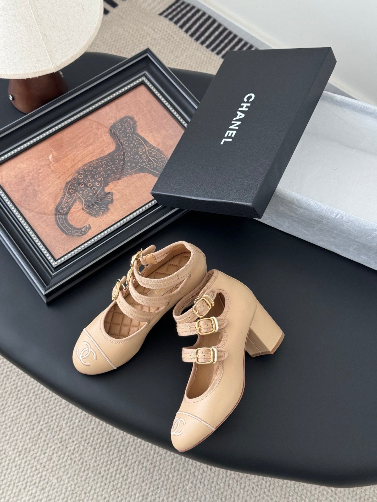 Chanel 25S Runway Mary Jane Flats
