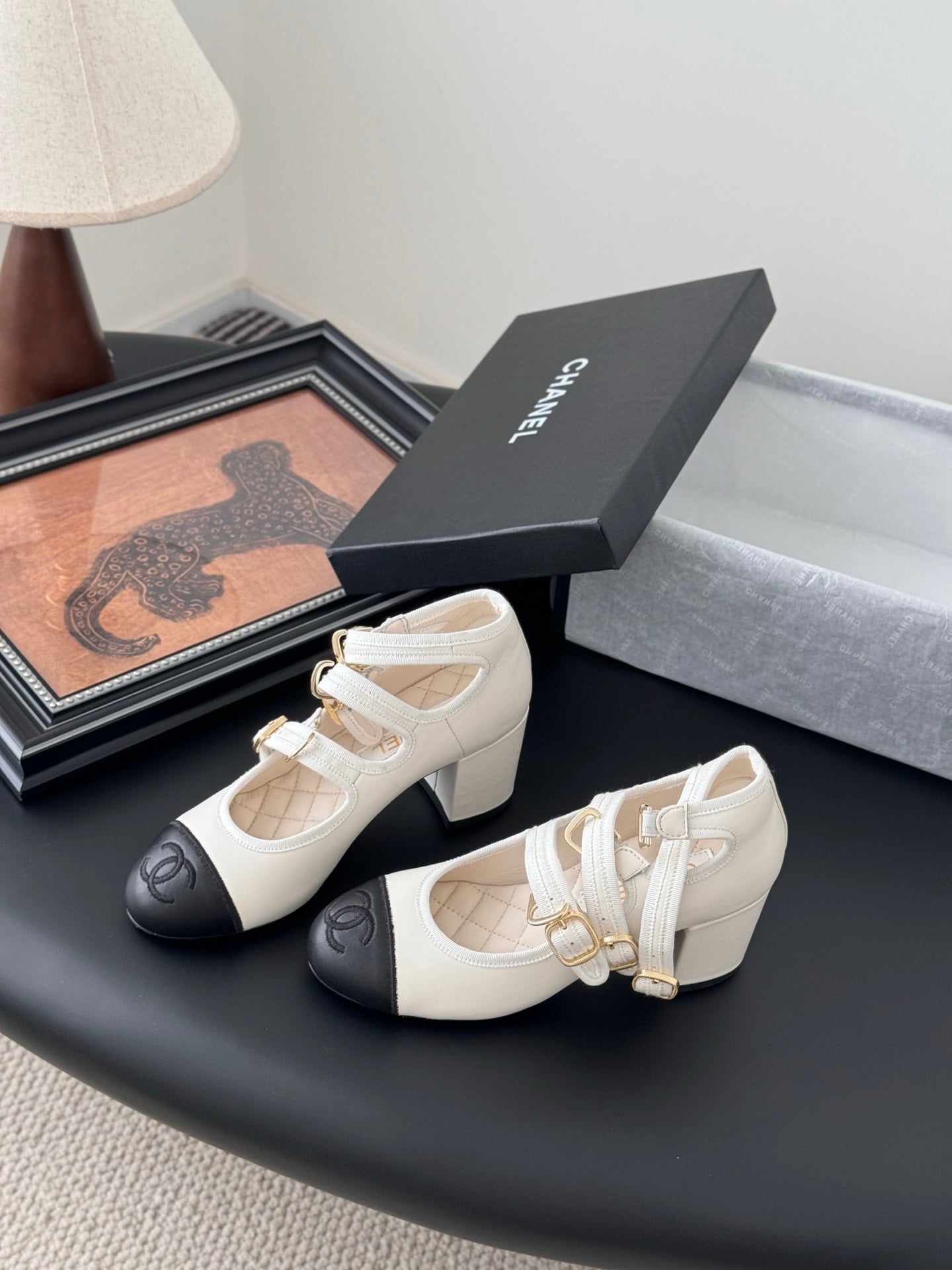 Chanel 25S Runway Mary Jane Flats