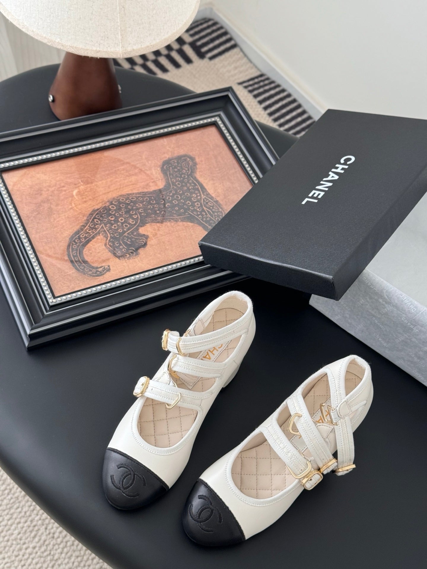 Chanel 25S Runway Mary Jane Flats
