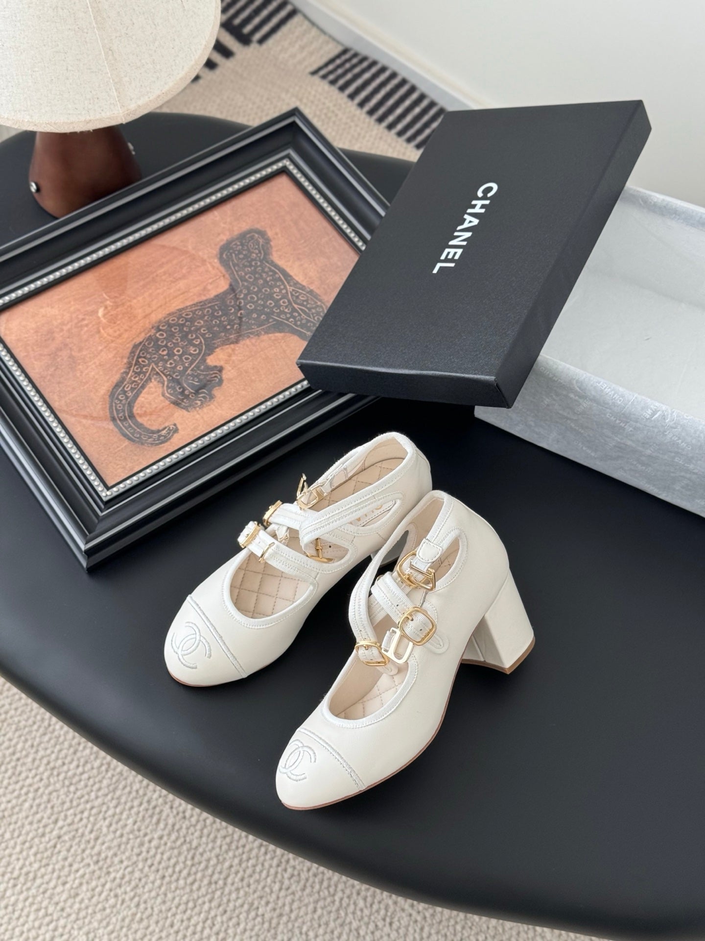 Chanel 25S Runway Mary Jane Flats