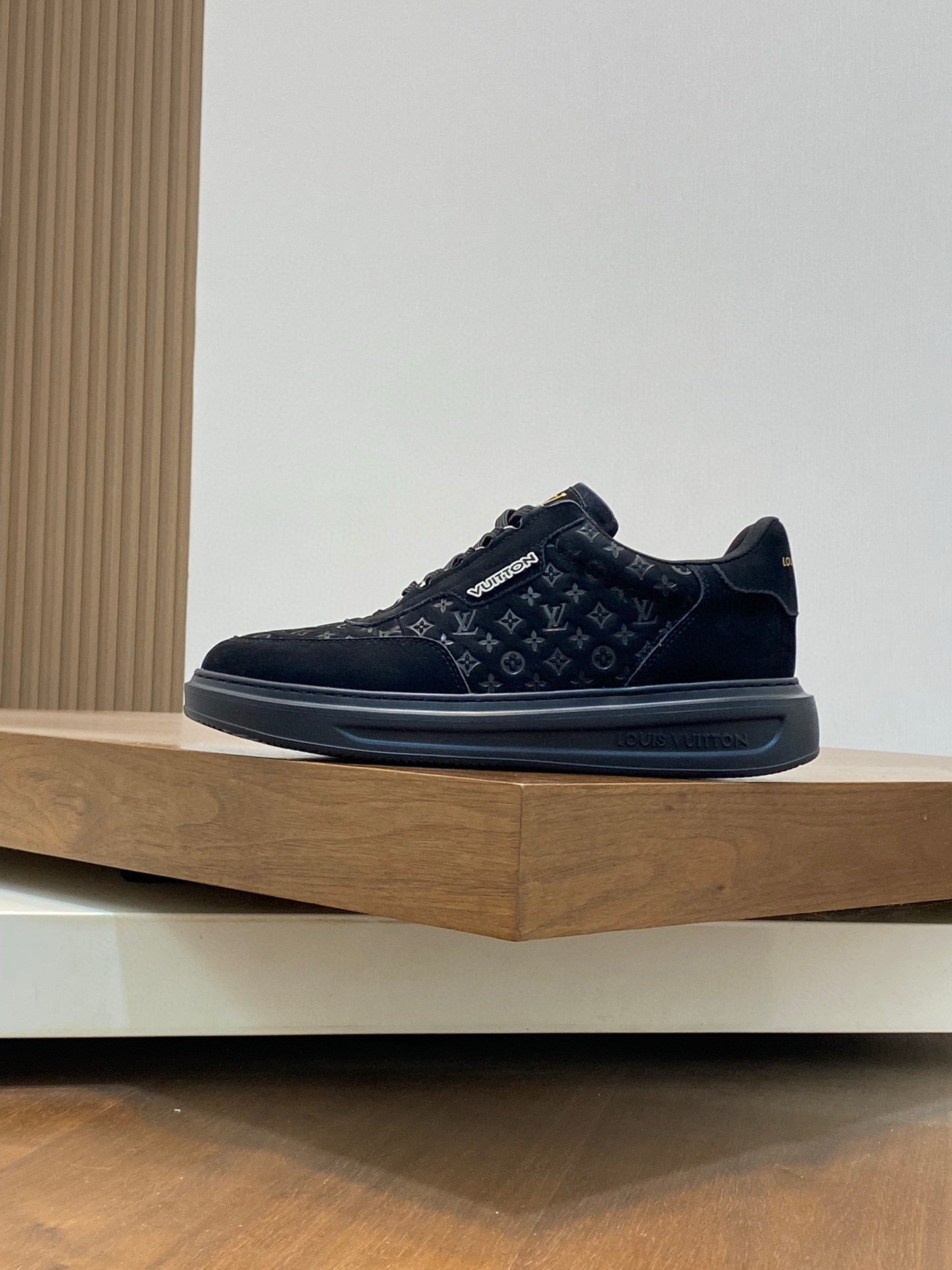 Louis Vuitton Embossed Calfskin Sneakers