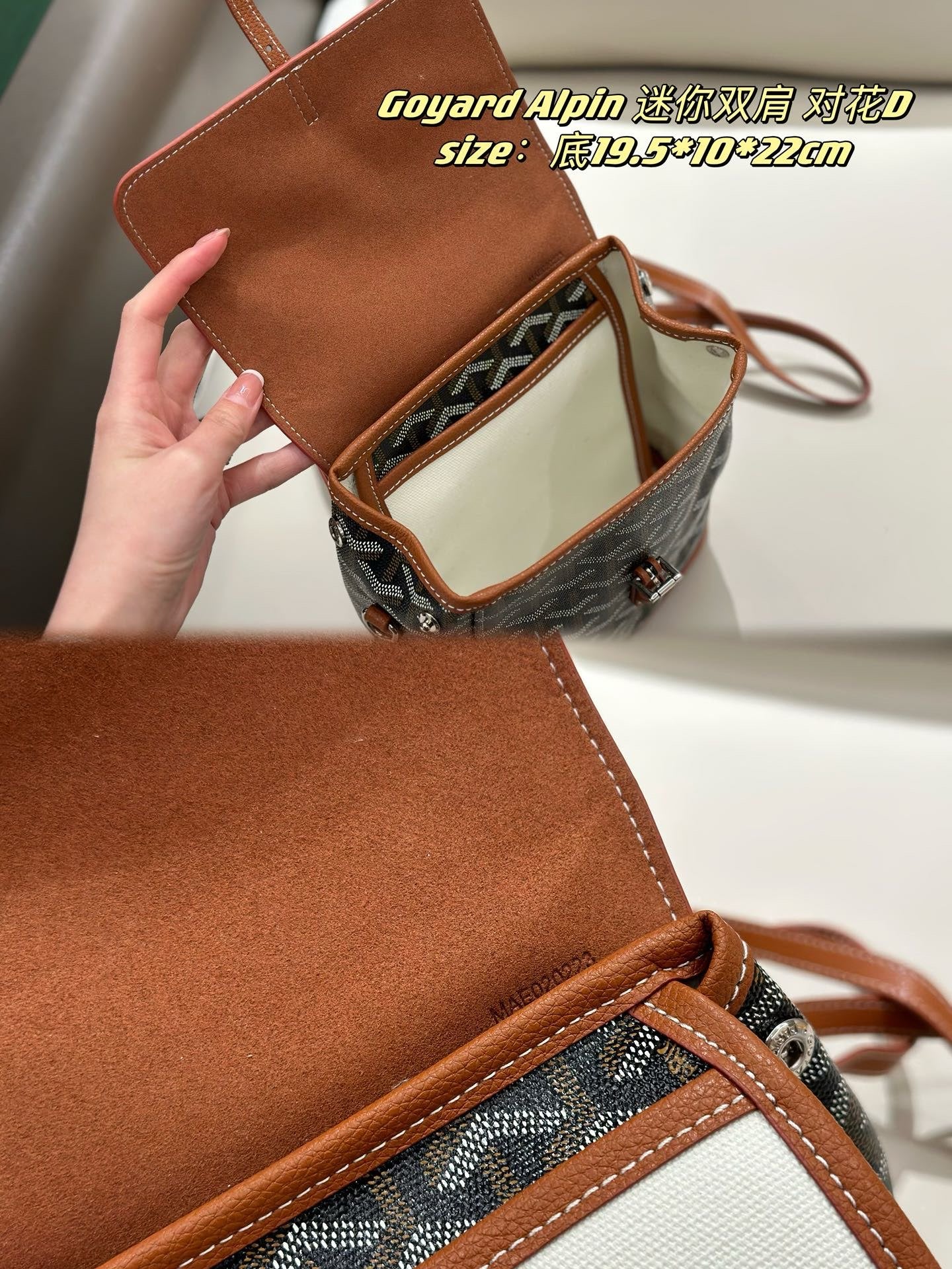 Goyard Mini Alpin Backpack