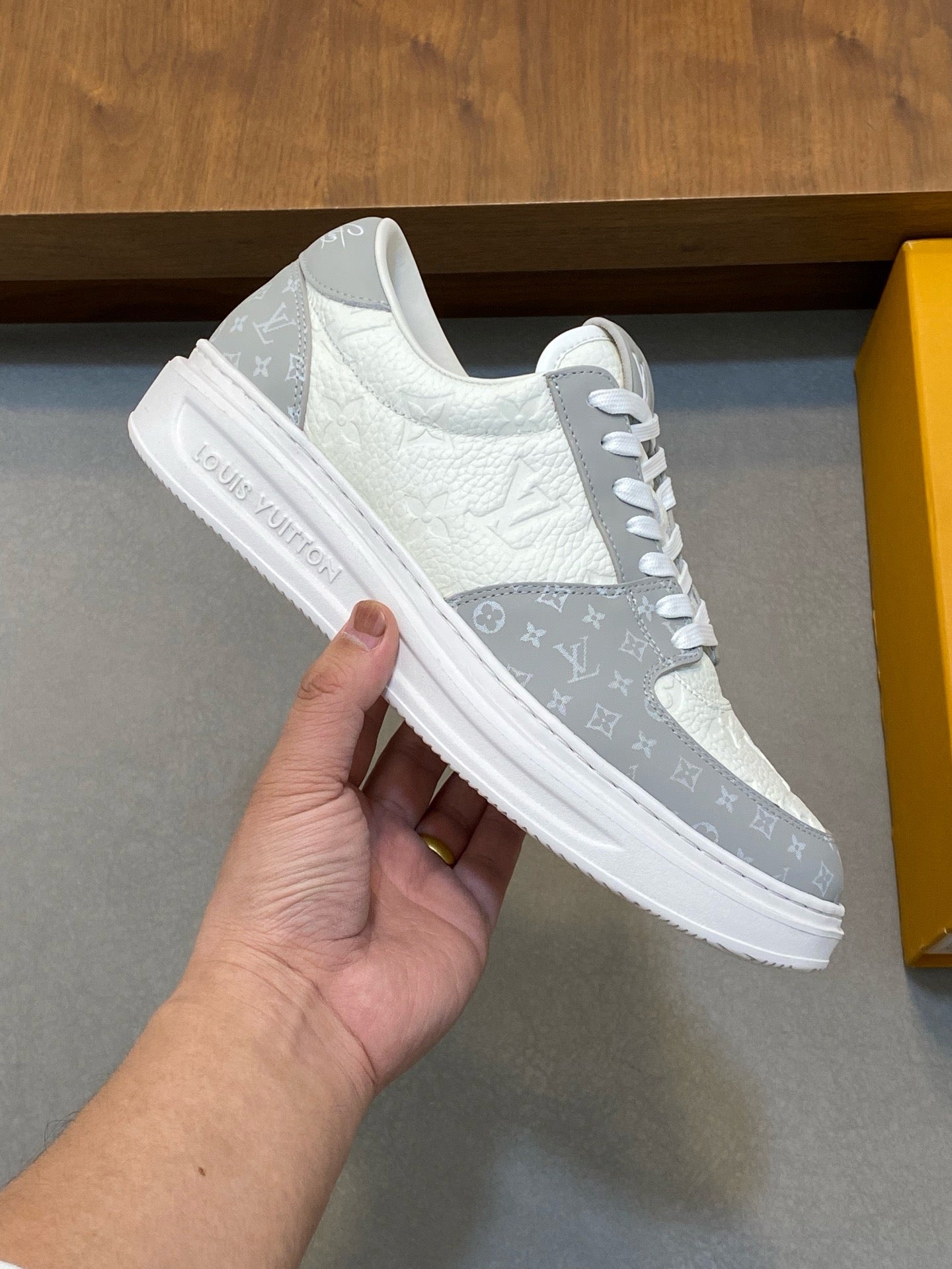 Louis Vuitton Nappa Leather Lightweight Sneakers