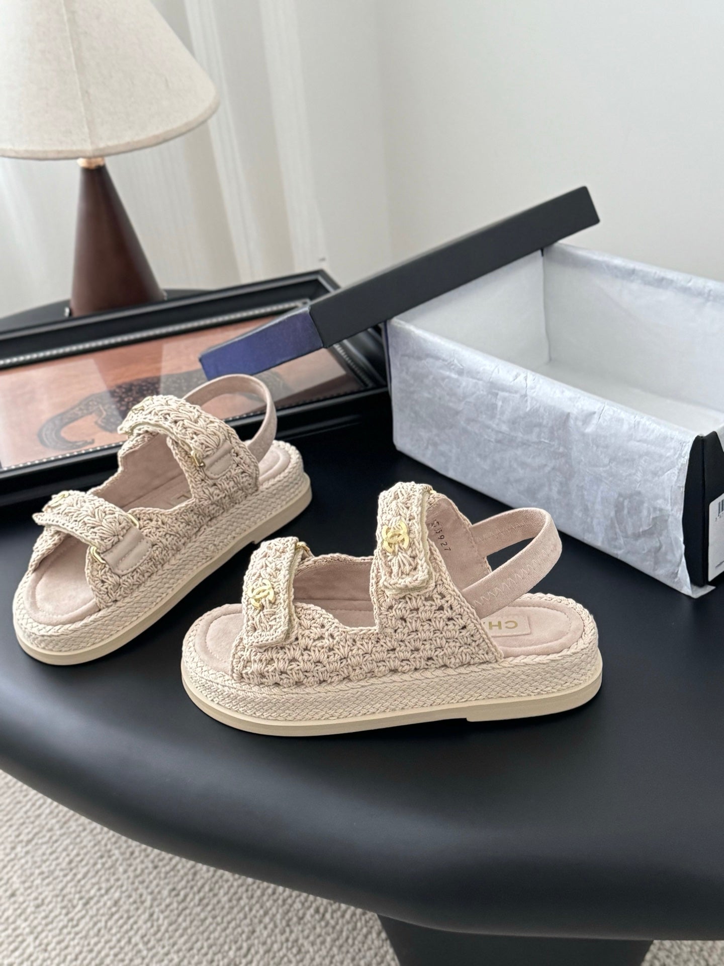 Chanel Velcro Flat Sandals – 25SS Collection