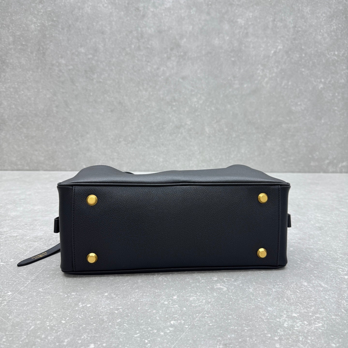 Balenciaga Carrie Leather Bowling Bag – Small