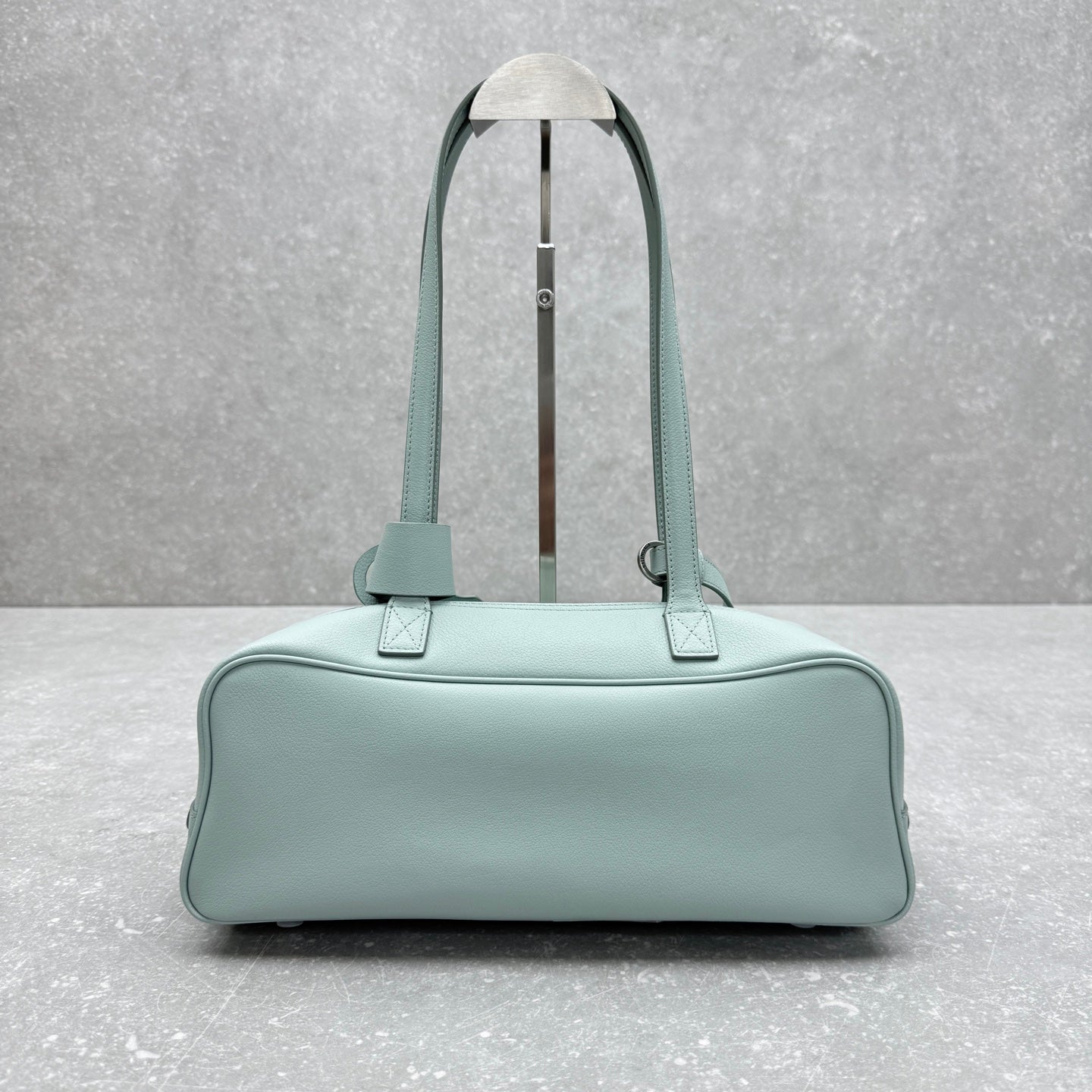 Balenciaga Carrie Leather Bowling Bag – Small