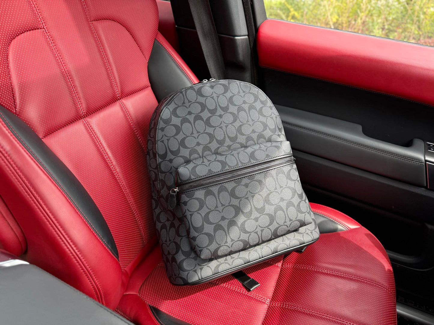 Coach Men's Charter Logo Backpack