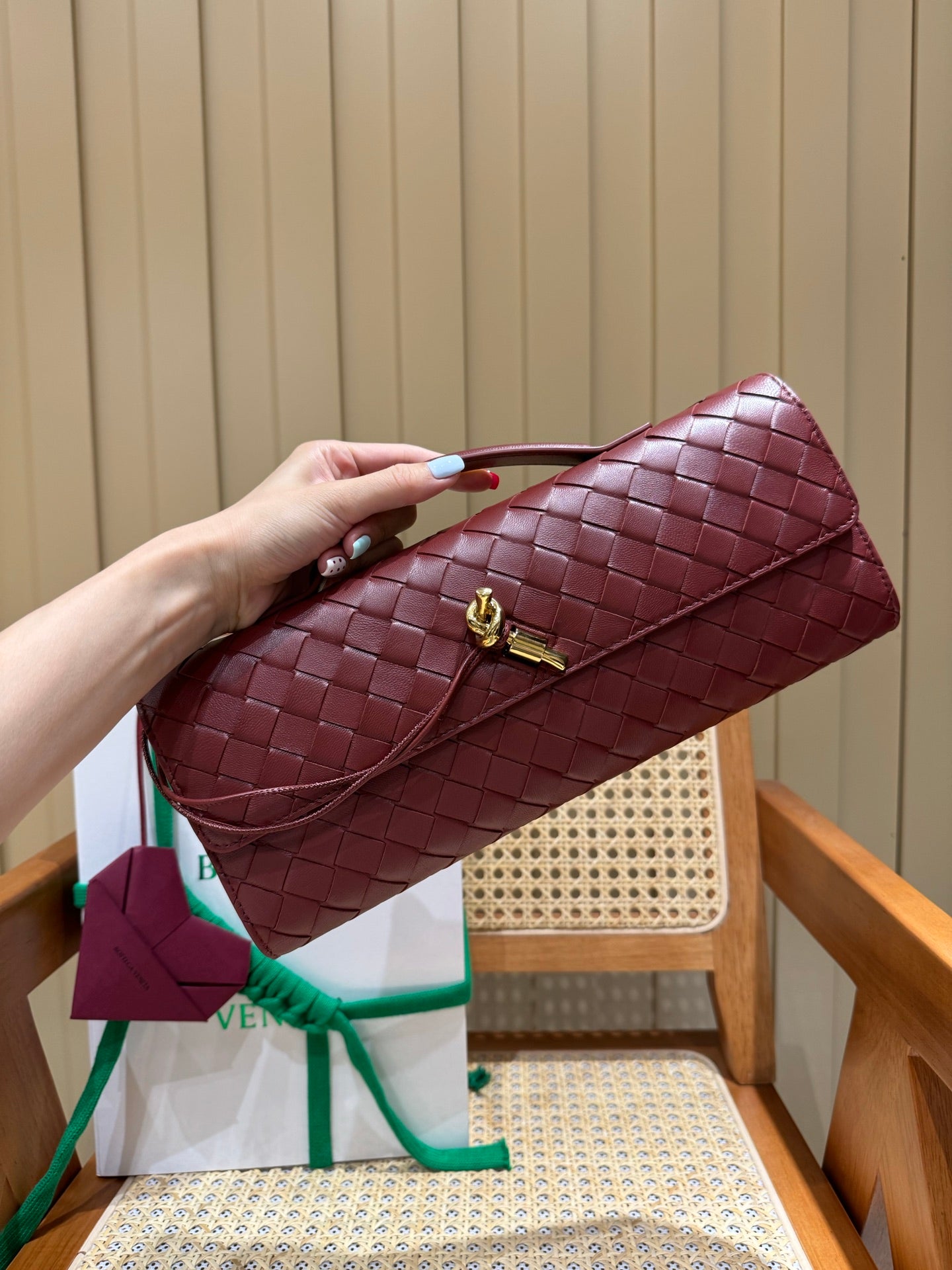 Bottega Veneta Andiamo Clutch Bag