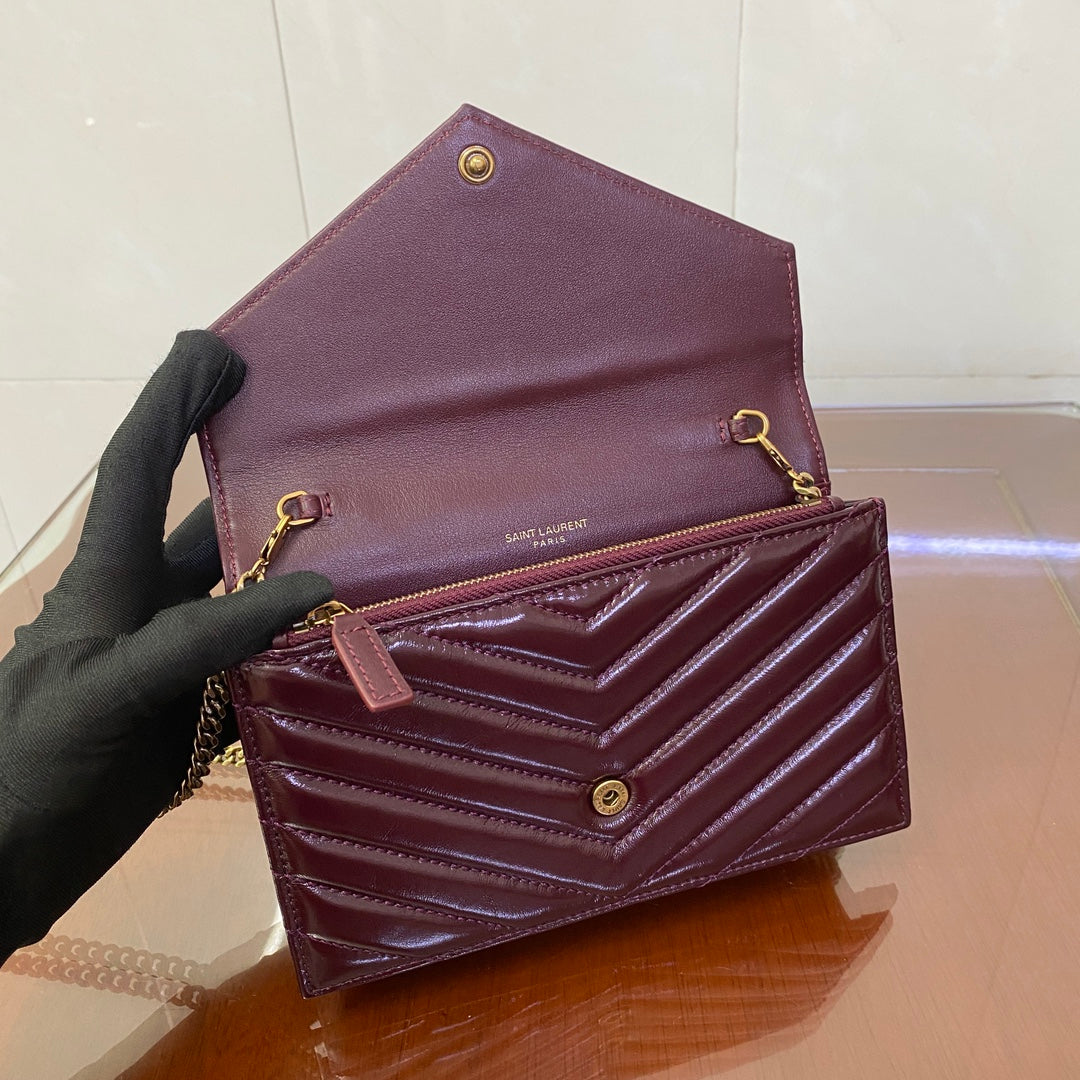 Saint Laurent Cassandre Envelope Chain Bag