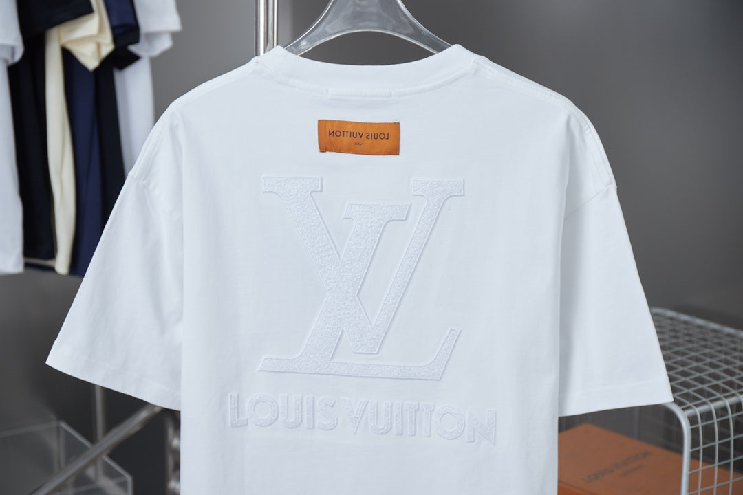Louis Vuitton Embroidered Logo T-Shirt – 26SS Early Spring Collection