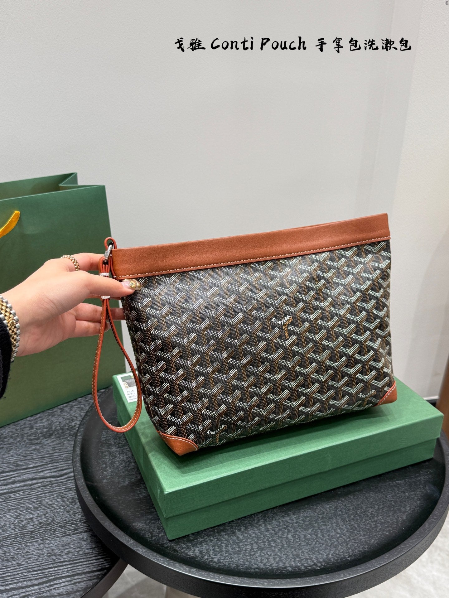 Goyard Conti Pouch Clutch Bag