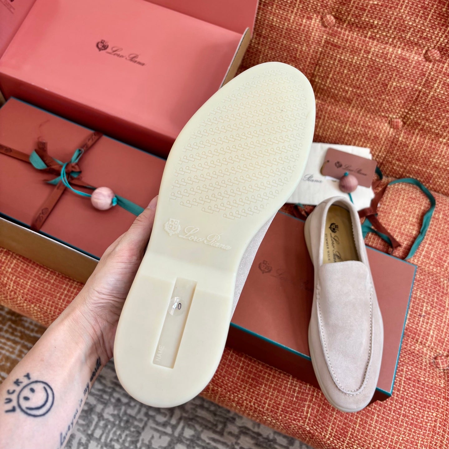 Loro Piana Suede Loafers
