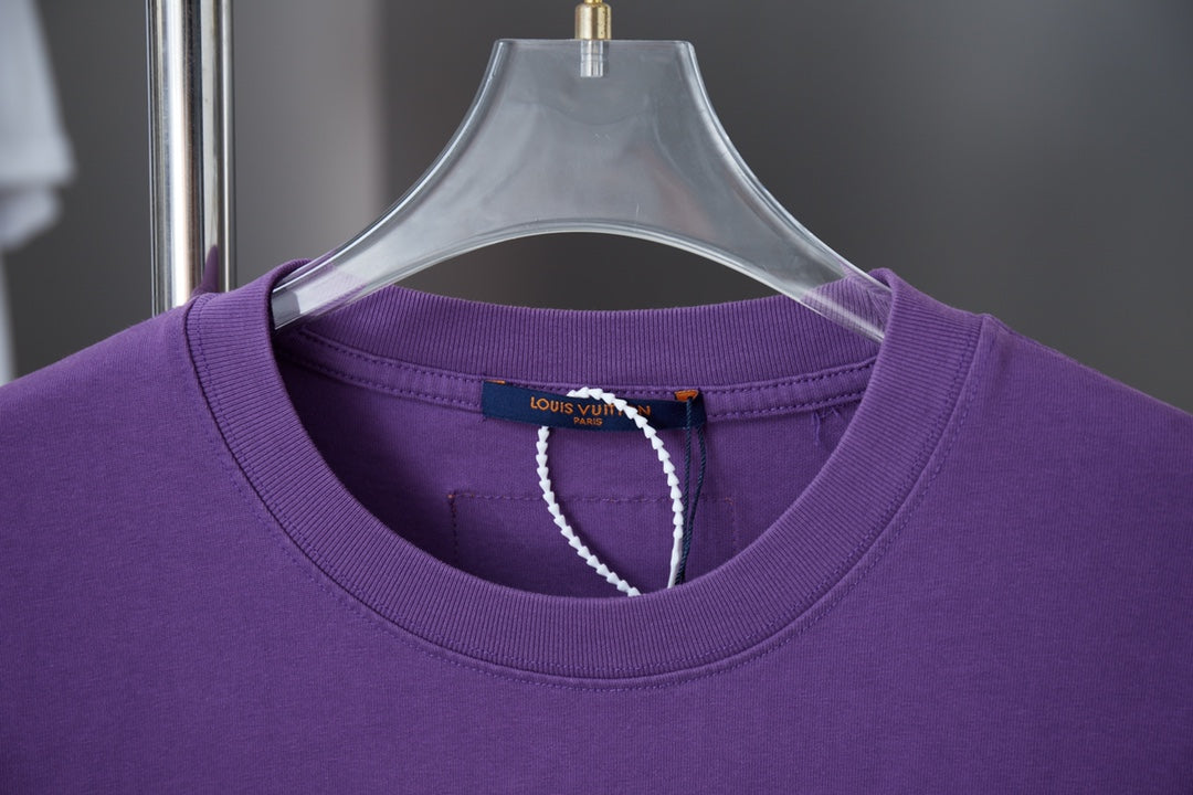 Louis Vuitton Embroidered Logo T-Shirt – 26SS Early Spring Collection
