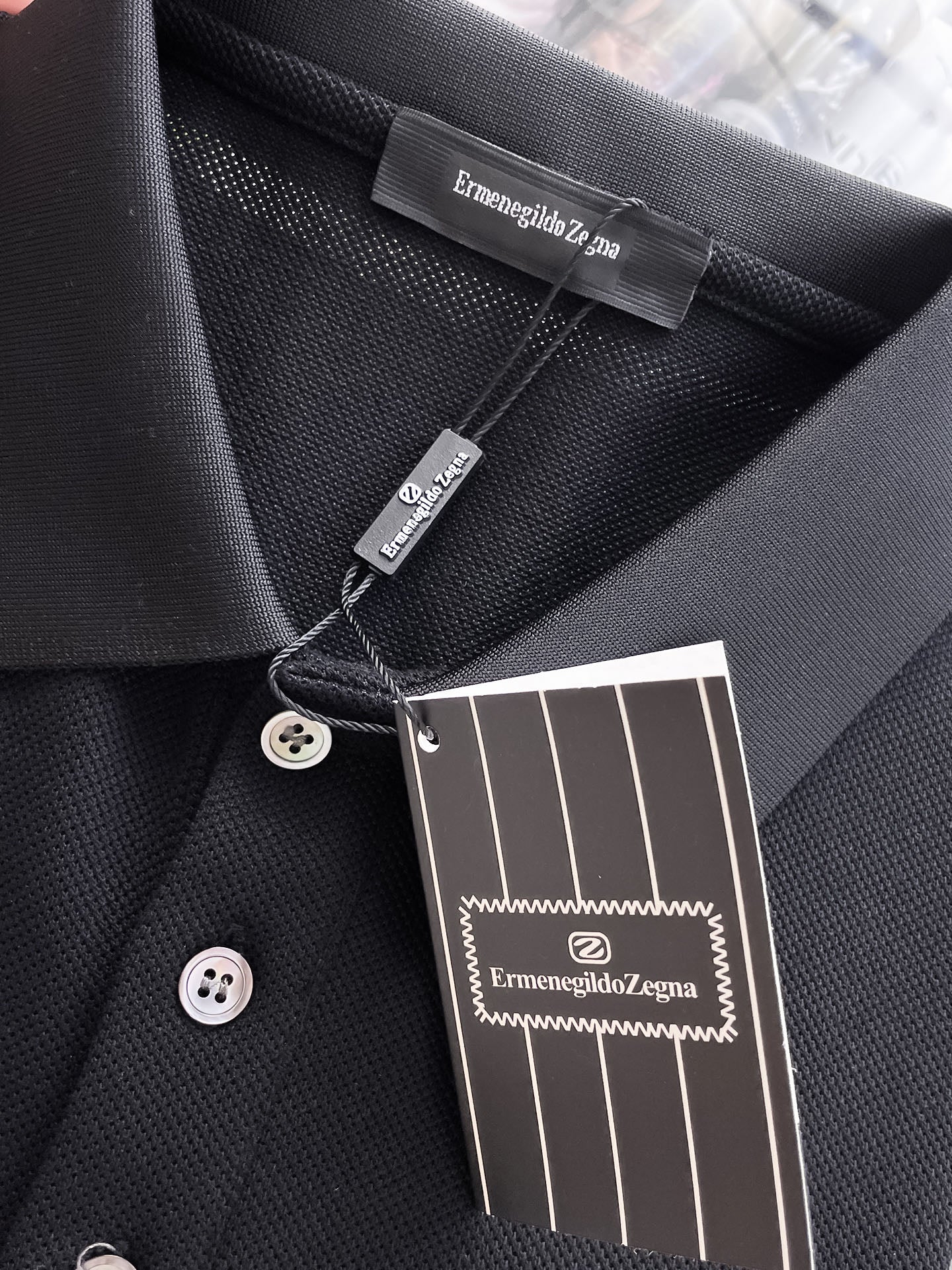 Zegna Minimalist Piqué Polo Shirt – 2026 Spring/Summer Collection
