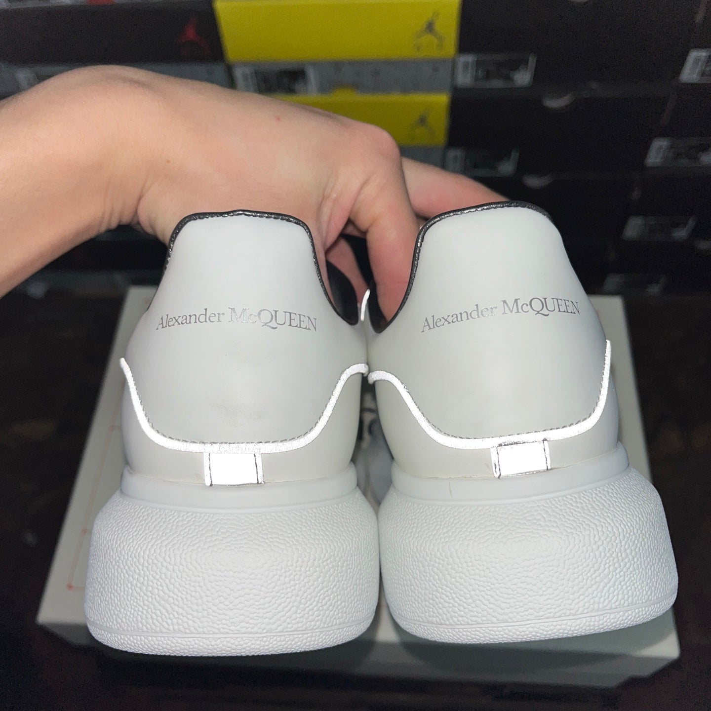 Alexander McQueen Oversized Low-Top Sneakers